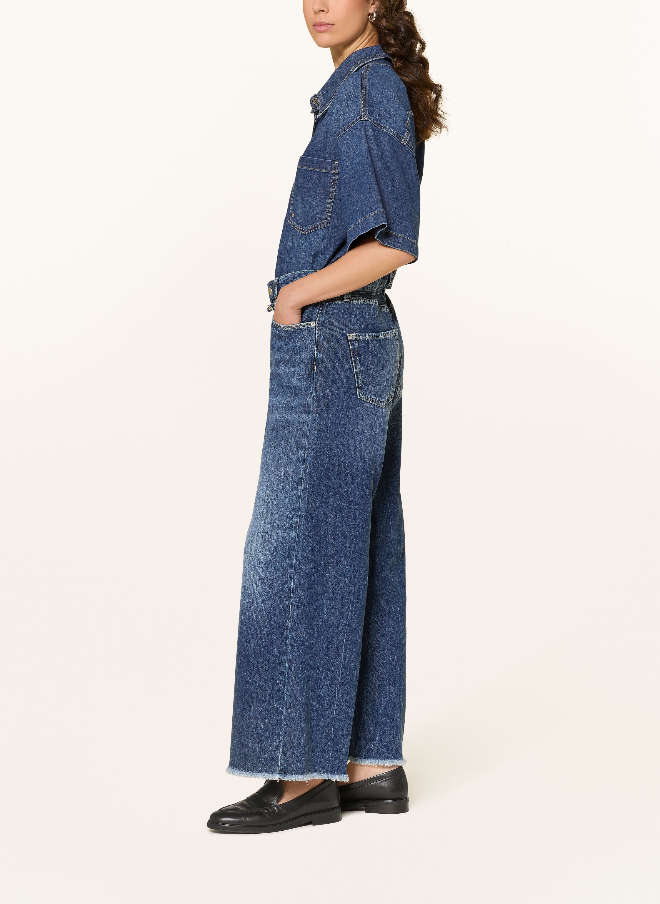 Thumbnail - Raffaello Rossi Wide Leg Jeans Sventy B blau