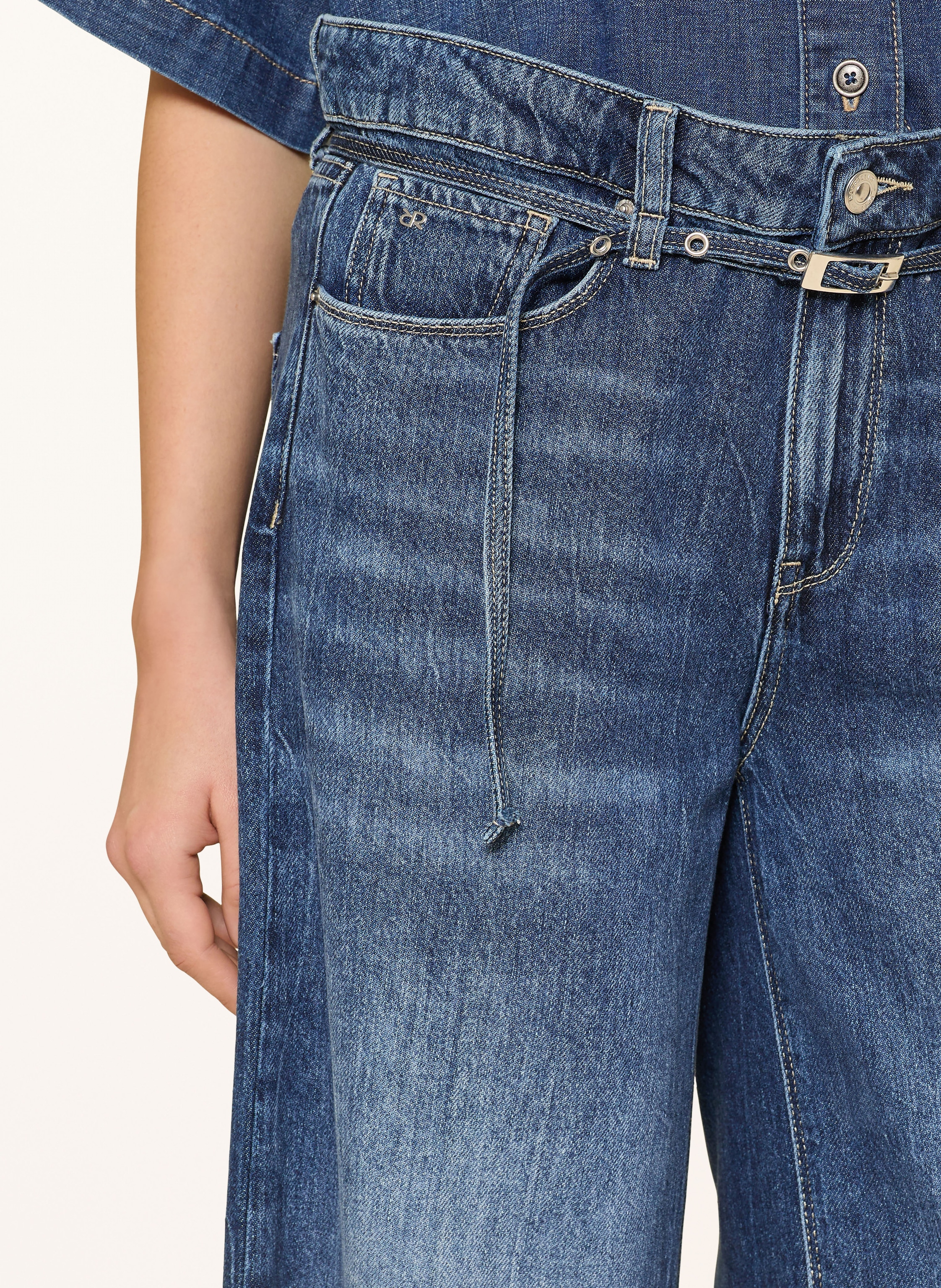 Thumbnail - Raffaello Rossi Wide Leg Jeans Sventy B blau