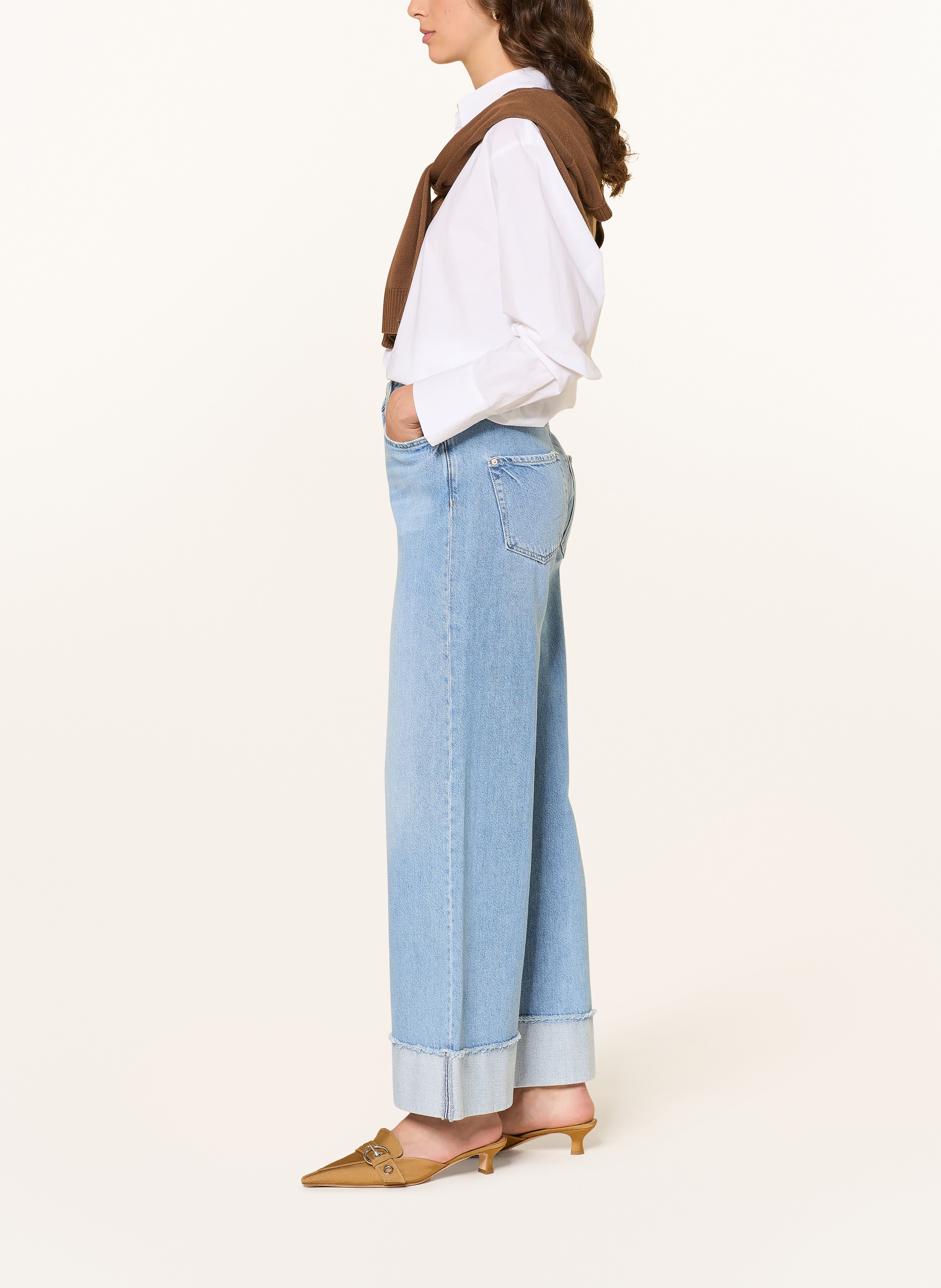 Thumbnail - Raffaello Rossi Wide Leg Jeans Sventy blau