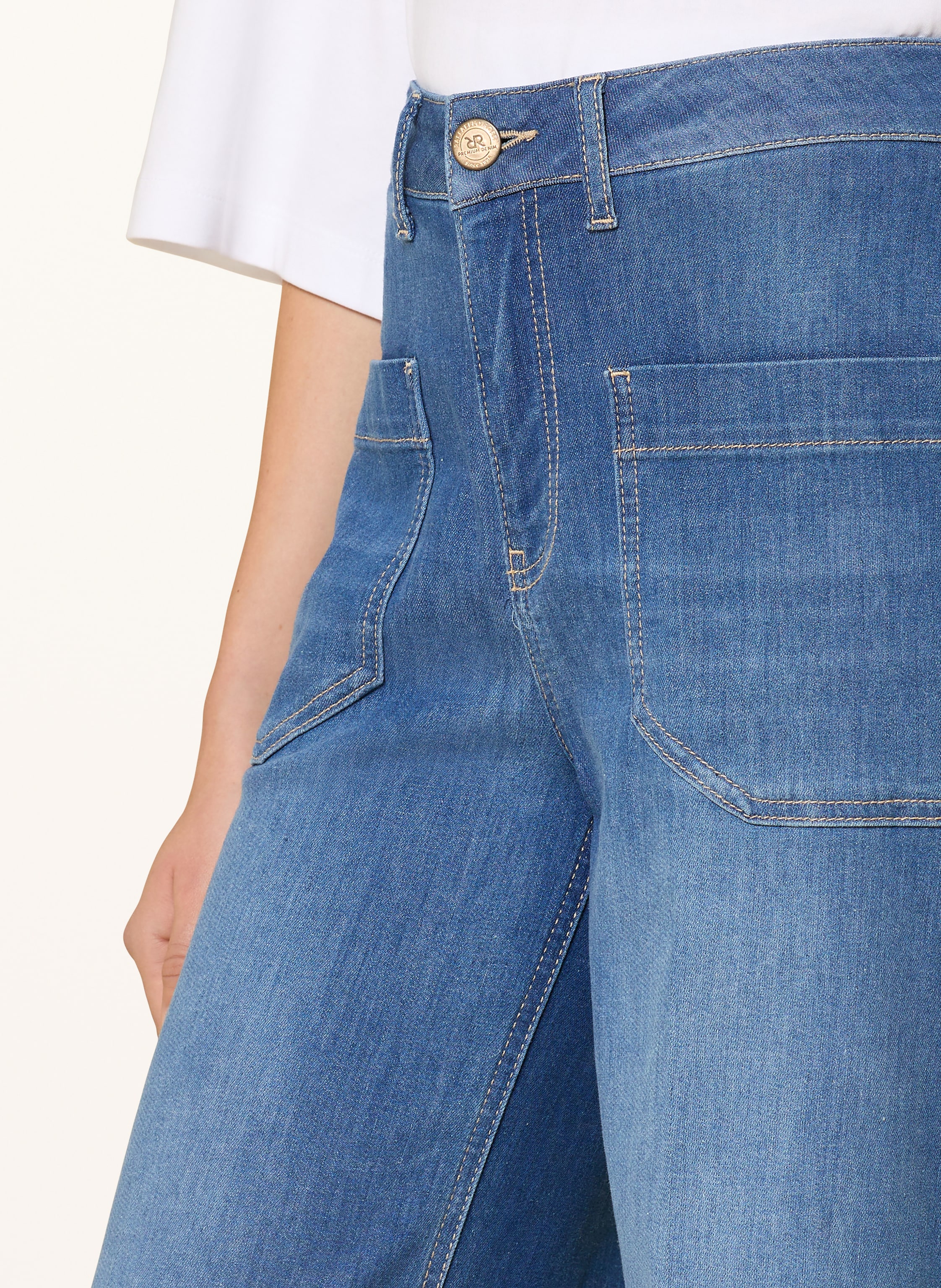 Thumbnail - Raffaello Rossi Wide Leg Jeans Miru blau