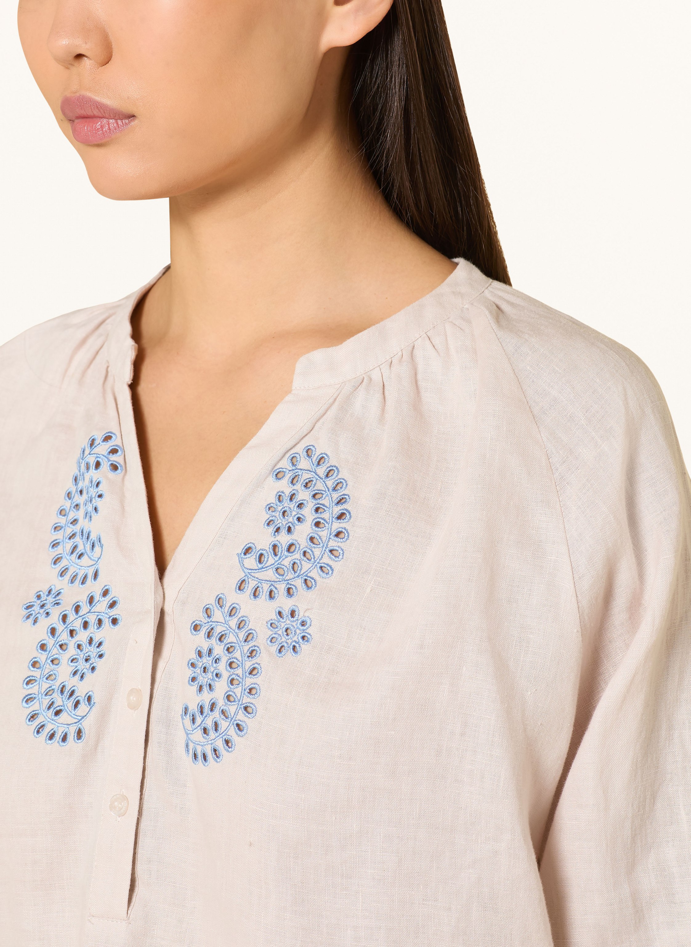 Thumbnail - Emily Van Den Bergh Blusenshirt grau