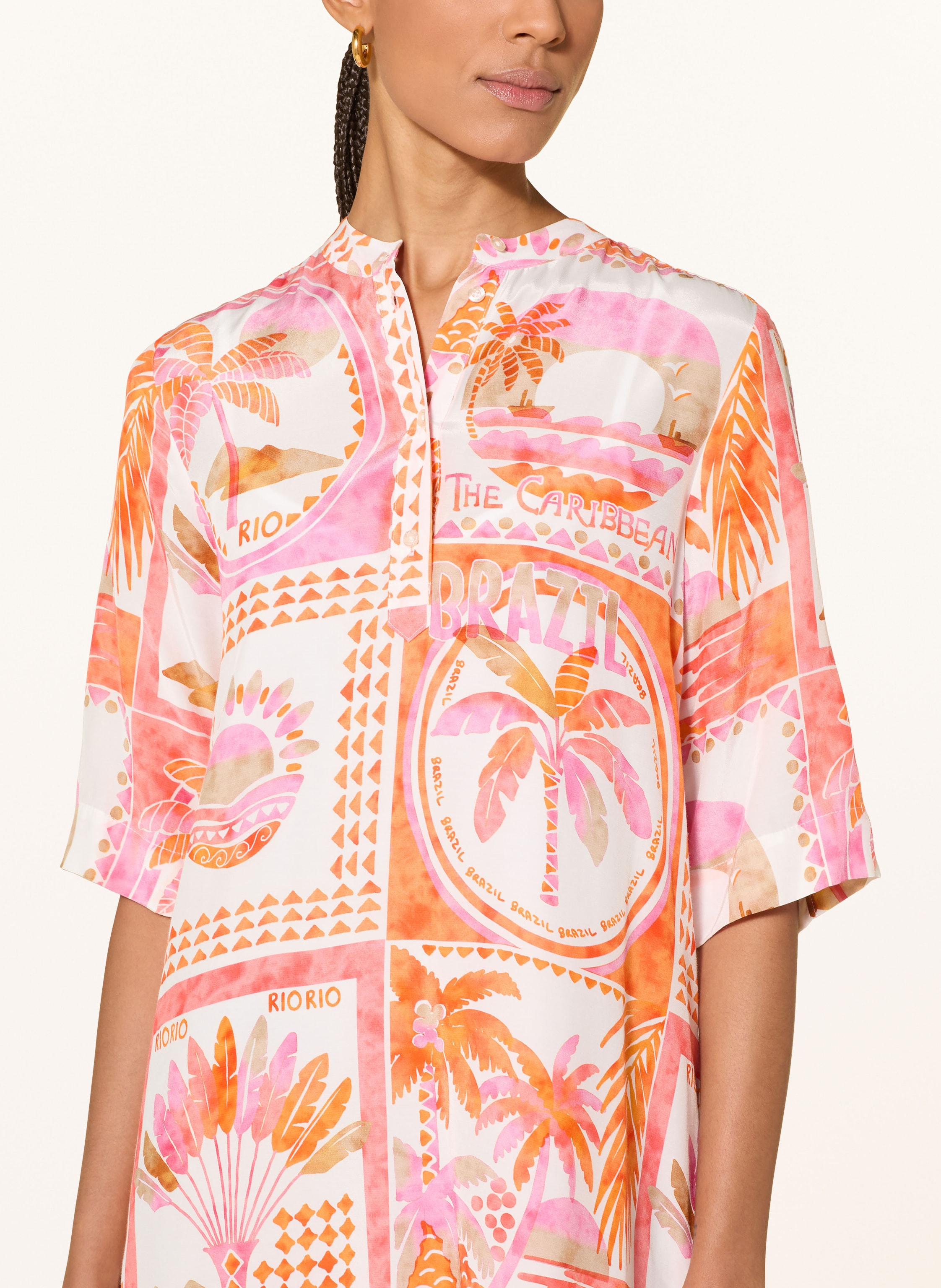 Thumbnail - Emily Van Den Bergh Kleid orange