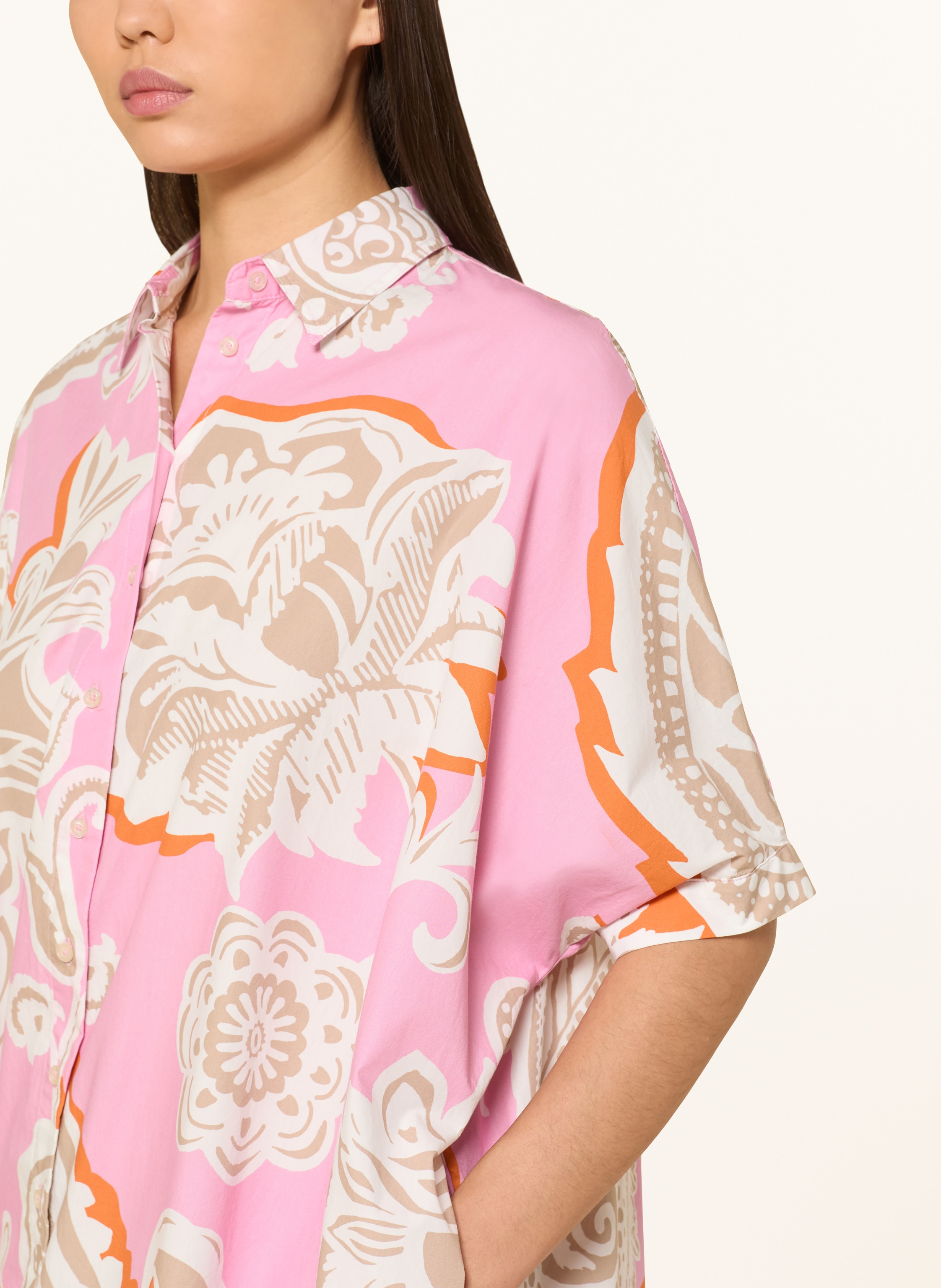 Thumbnail - Emily Van Den Bergh Hemdblusenkleid pink