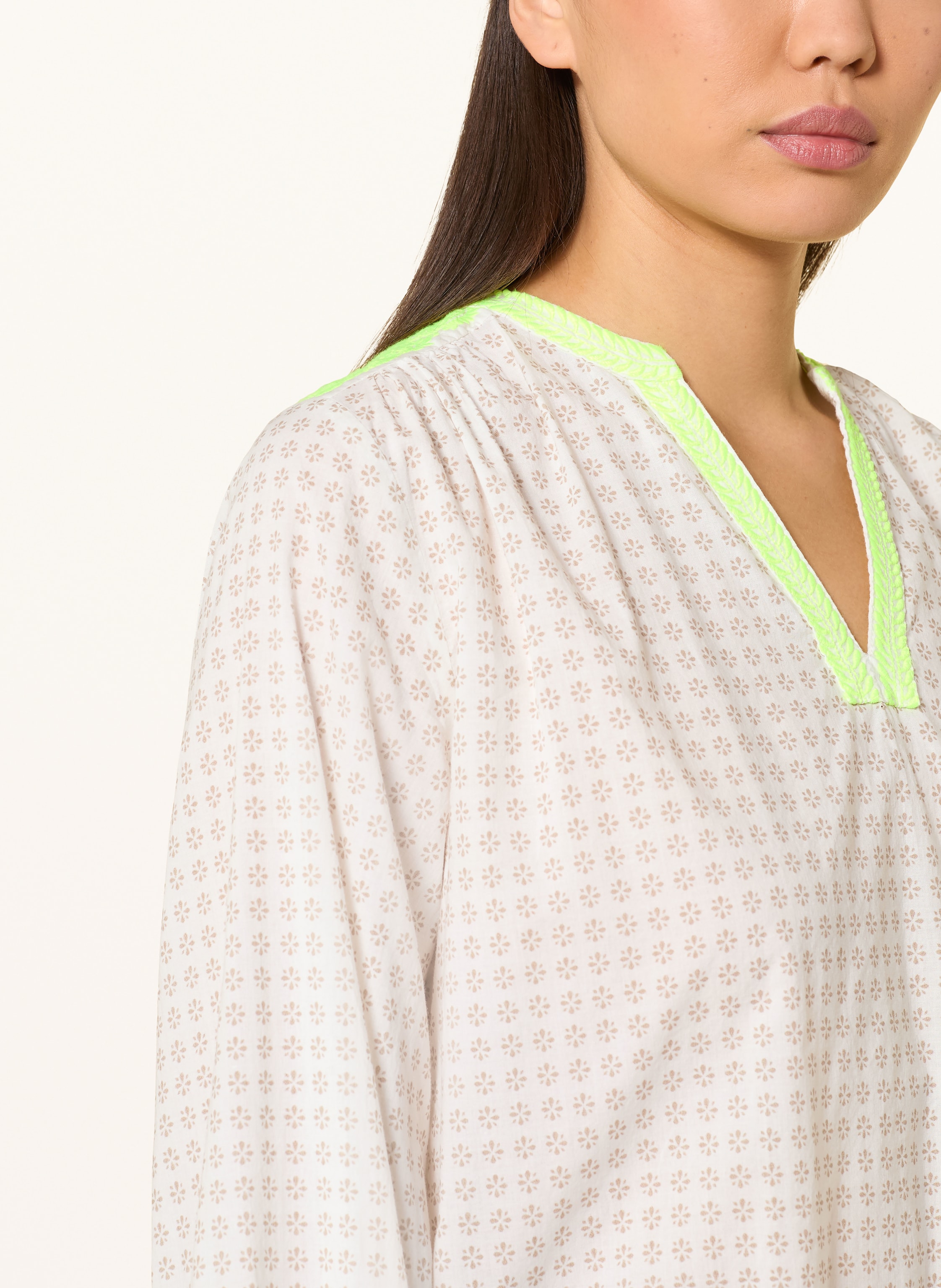 Thumbnail - Emily Van Den Bergh Blusenshirt weiss