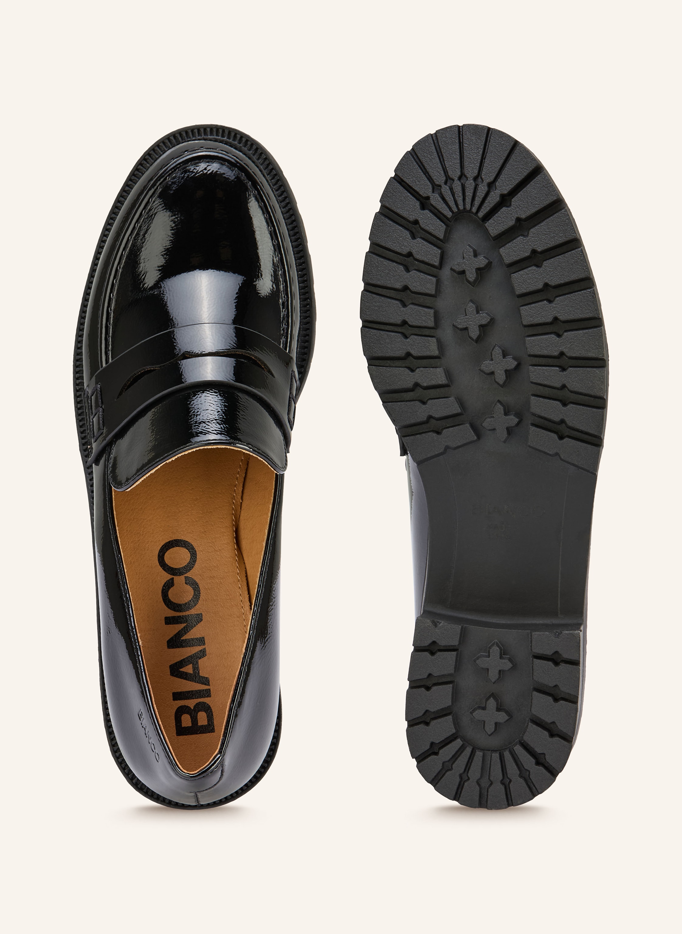 Thumbnail - Bianco Penny-Loafer Biapearl schwarz