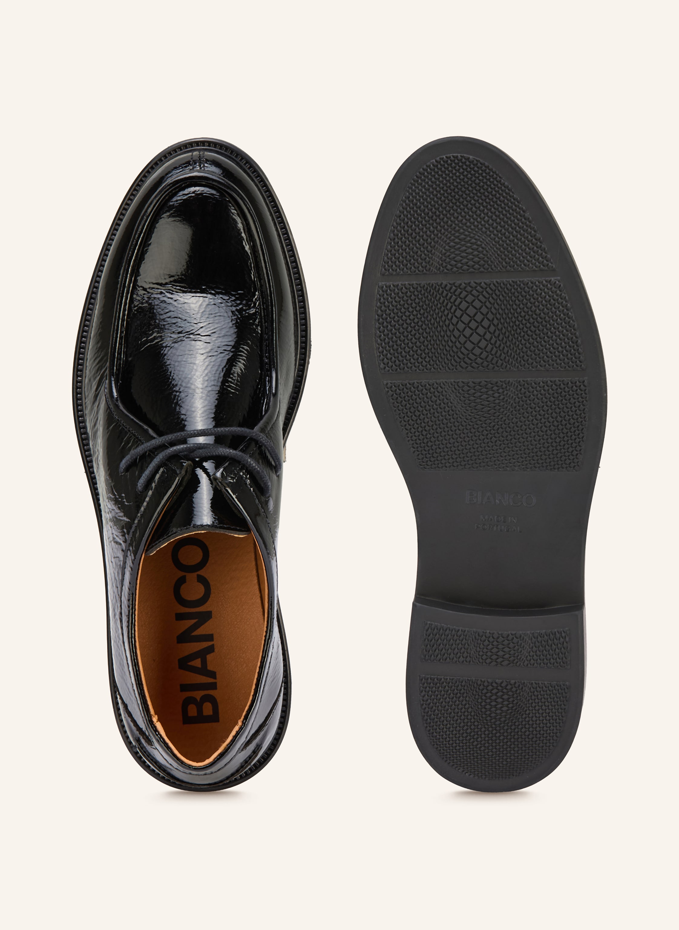 Thumbnail - Bianco Lackschnürer Biaadda schwarz