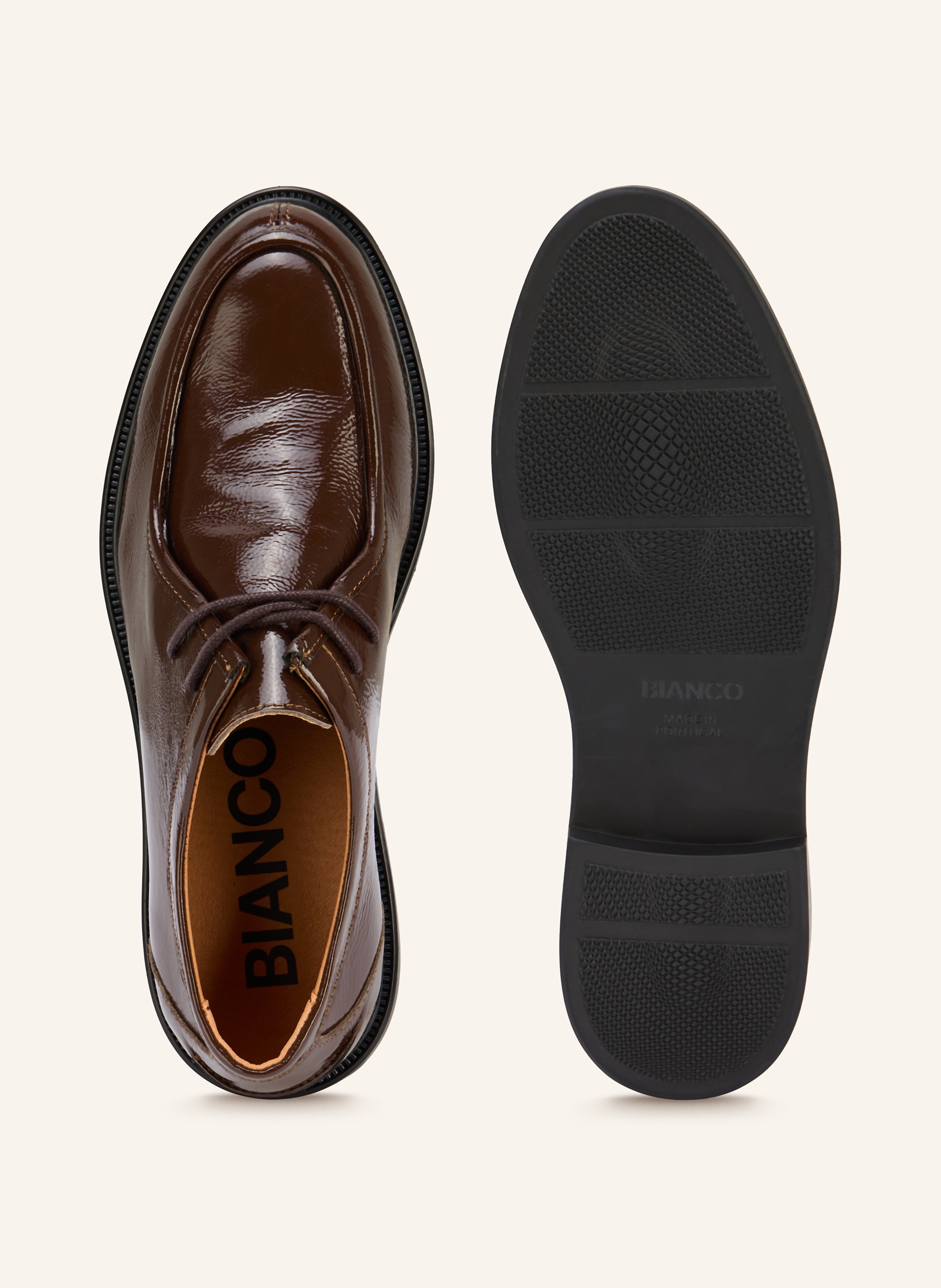 Thumbnail - Bianco Lackschnürer Biaadda braun