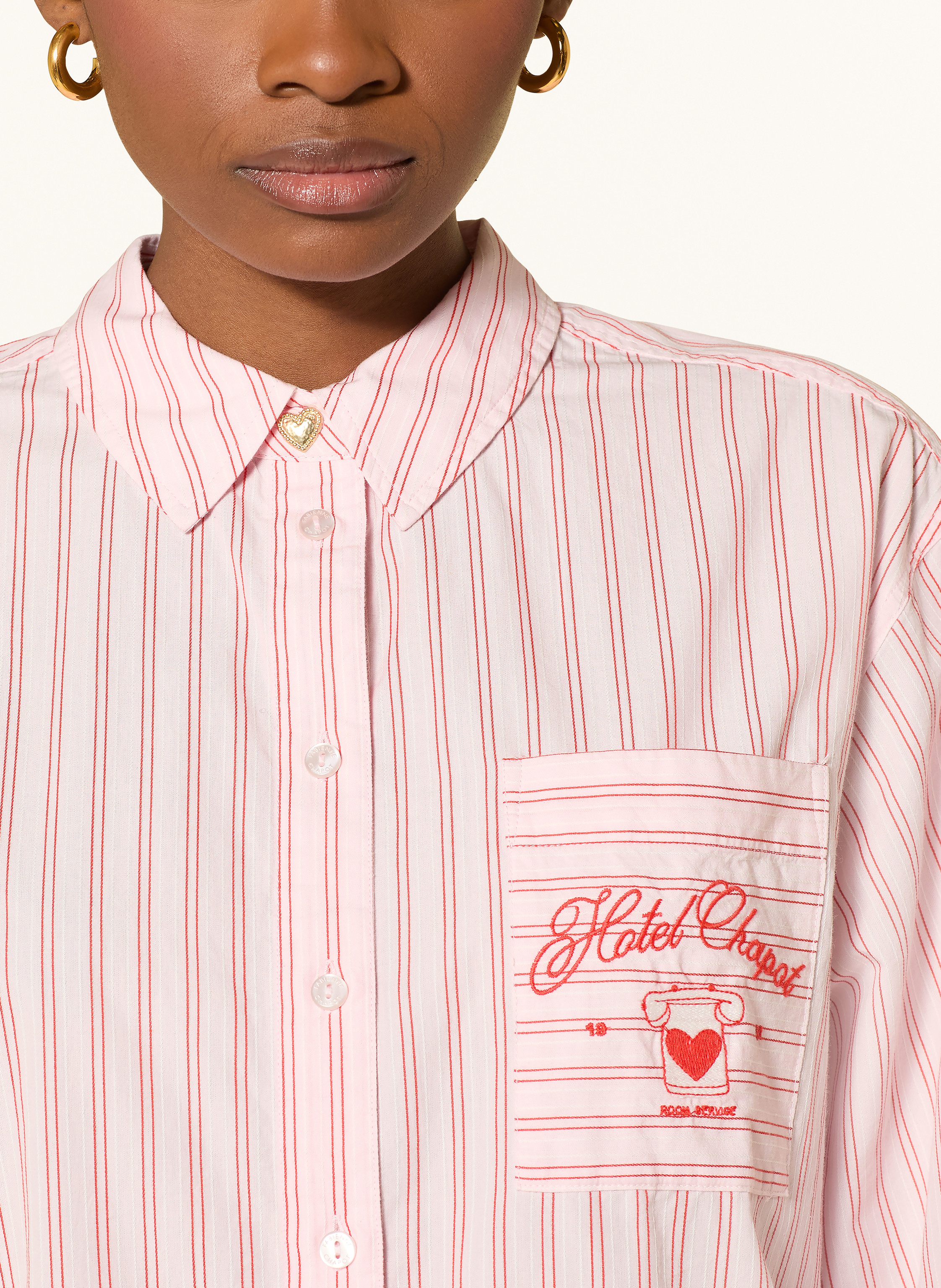 Thumbnail - Fabienne Chapot Hemdbluse Alex pink