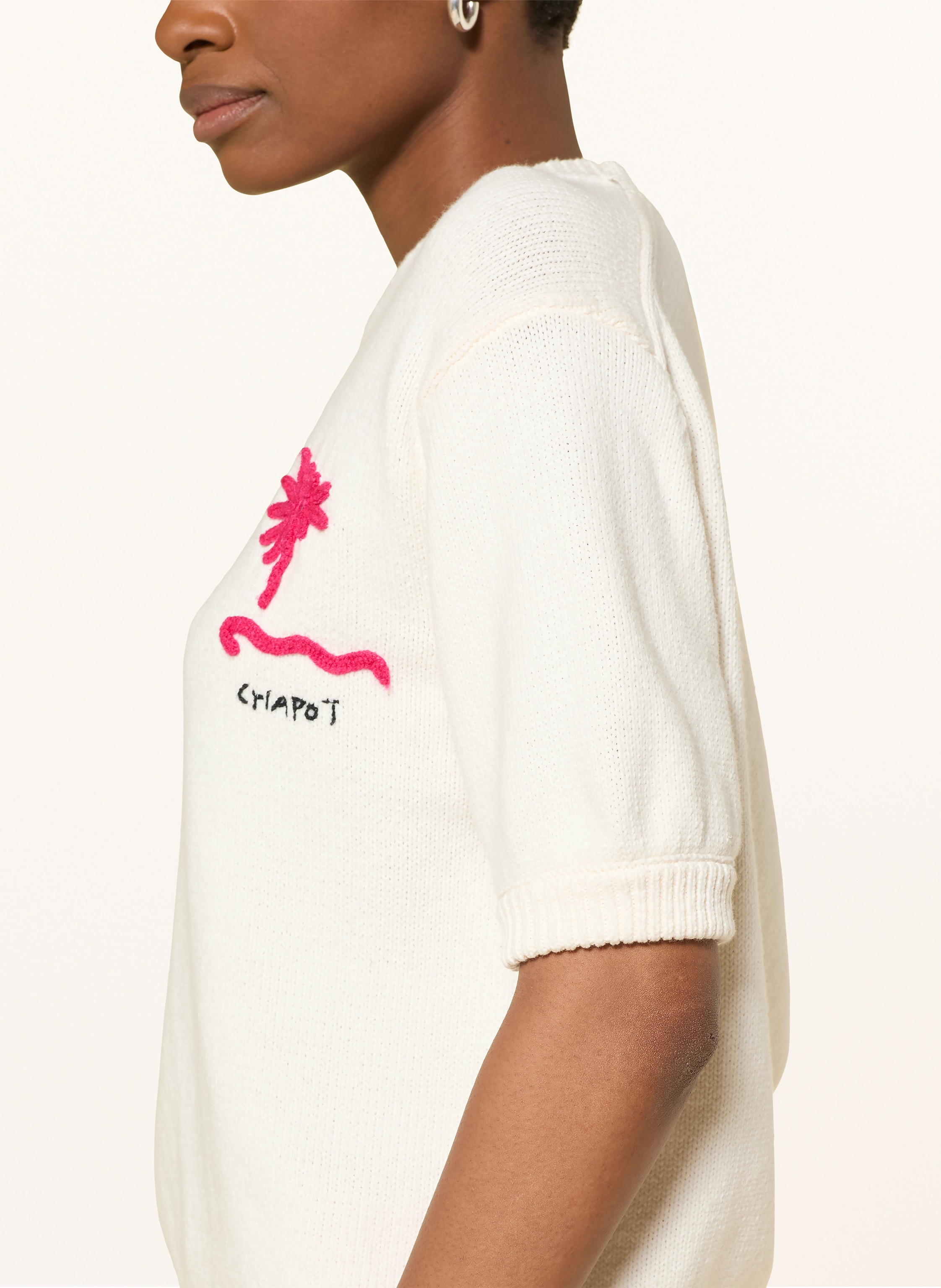 Thumbnail - Fabienne Chapot Strickshirt Jiska weiss