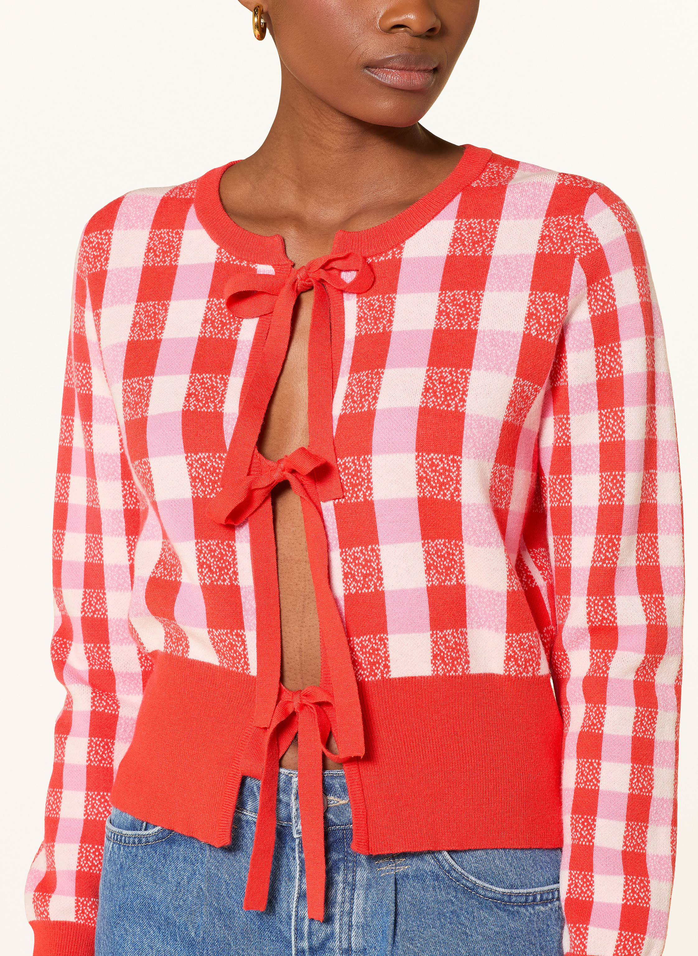 Thumbnail - Fabienne Chapot Strickjacke Camille rot