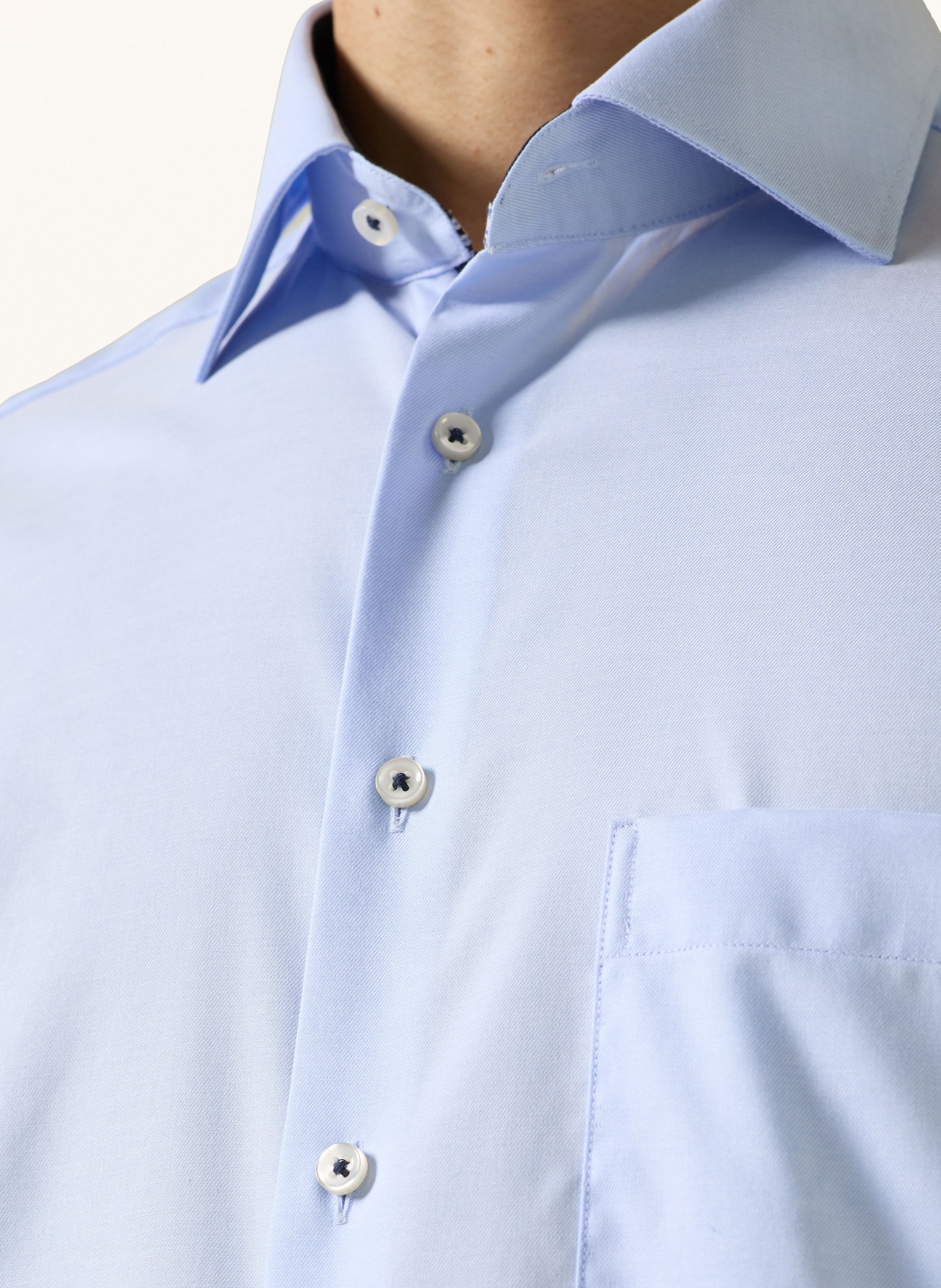 Thumbnail - Eterna Hemd Comfort Fit blau