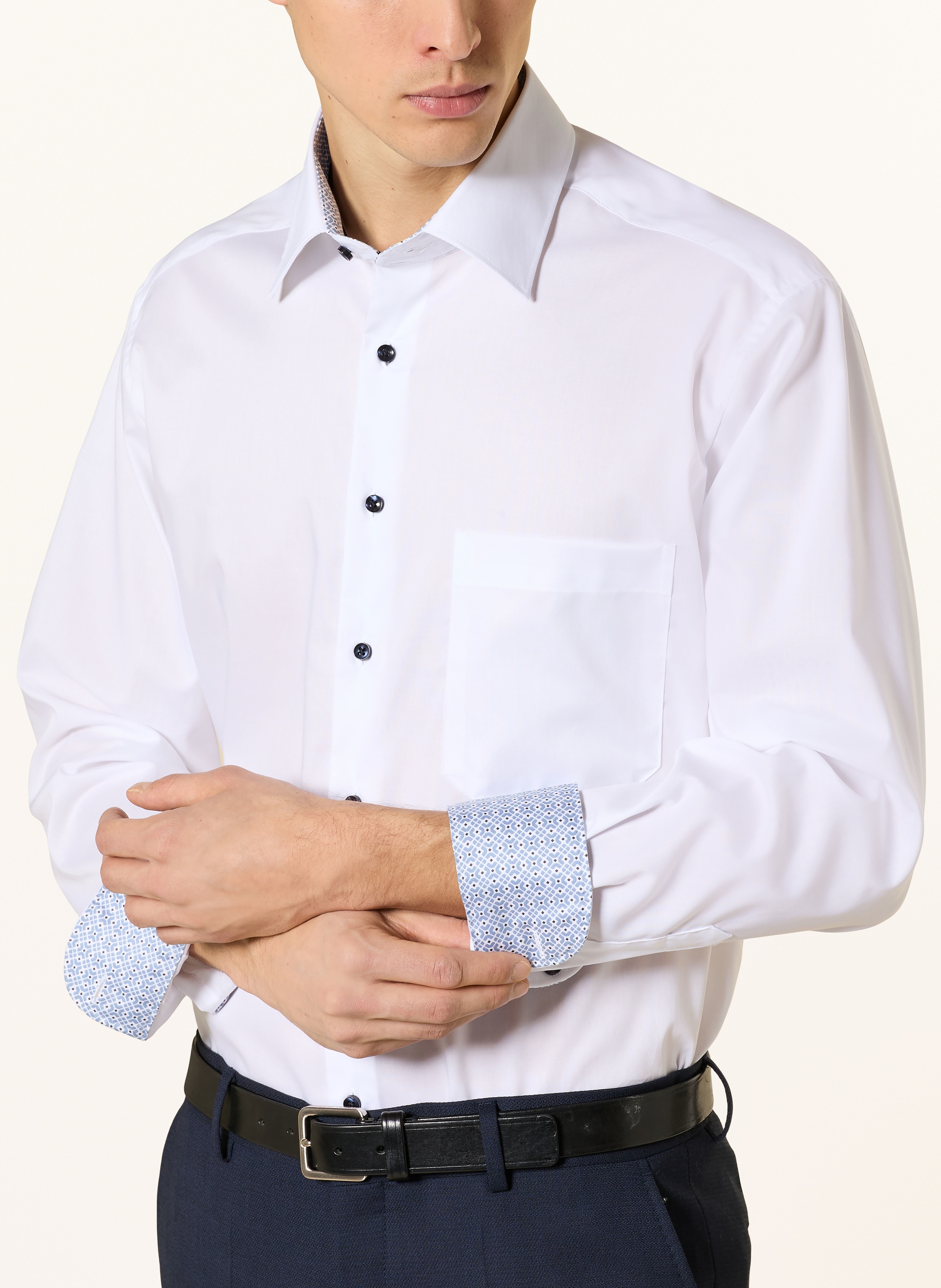 Thumbnail - Eterna Hemd Comfort Fit weiss