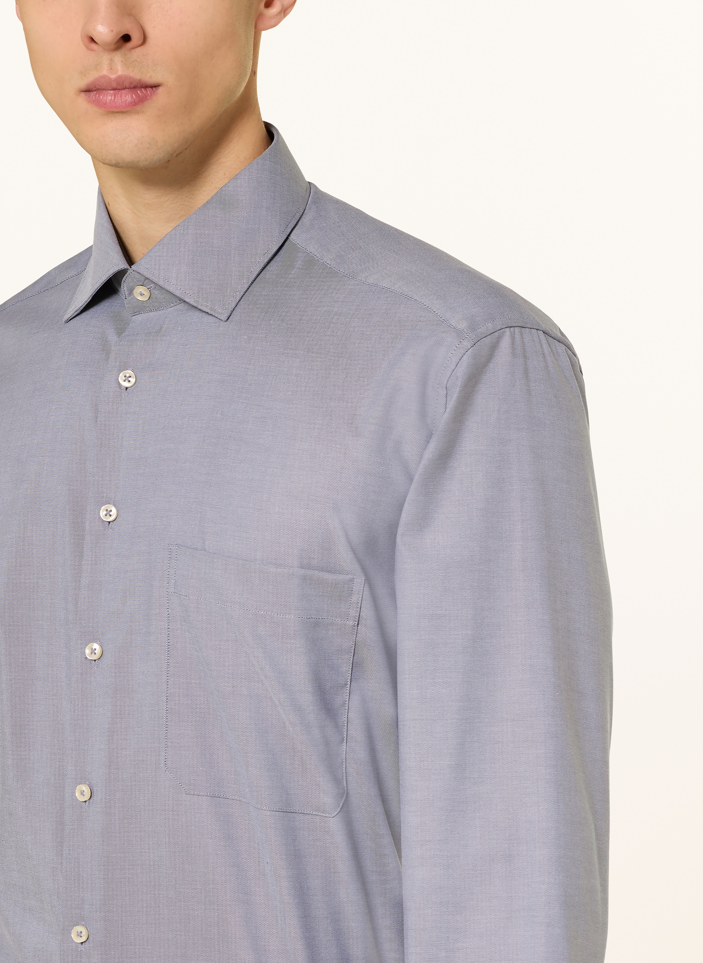 Thumbnail - Eterna Hemd Comfort Fit silber