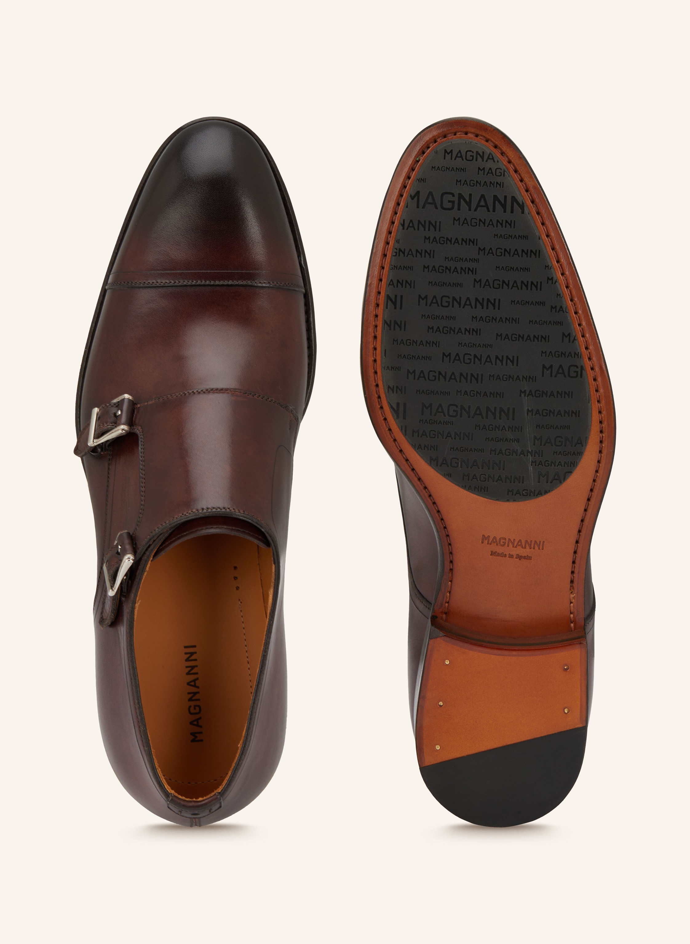 Thumbnail - Magnanni Double-Monks Bautisto braun
