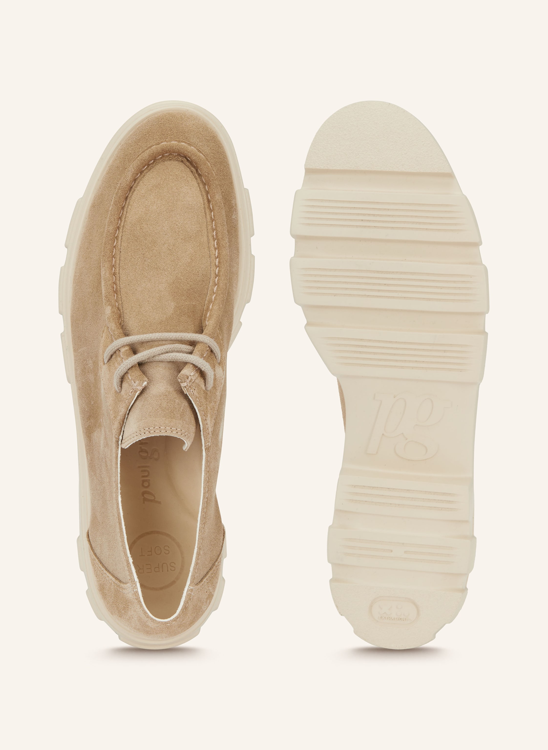 Thumbnail - Paul Green Schnürer beige