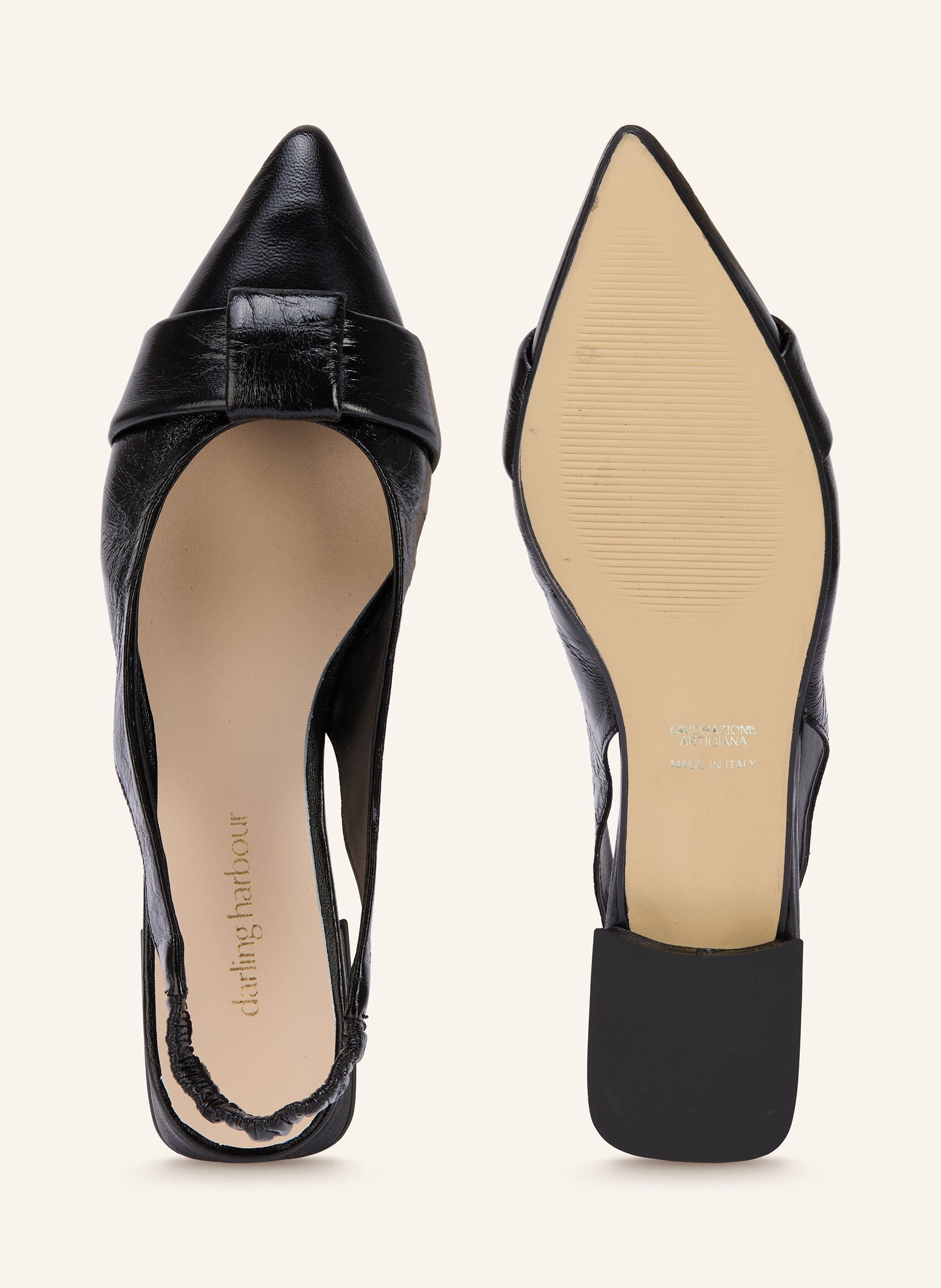 Thumbnail - Darling Harbour Slingballerinas schwarz