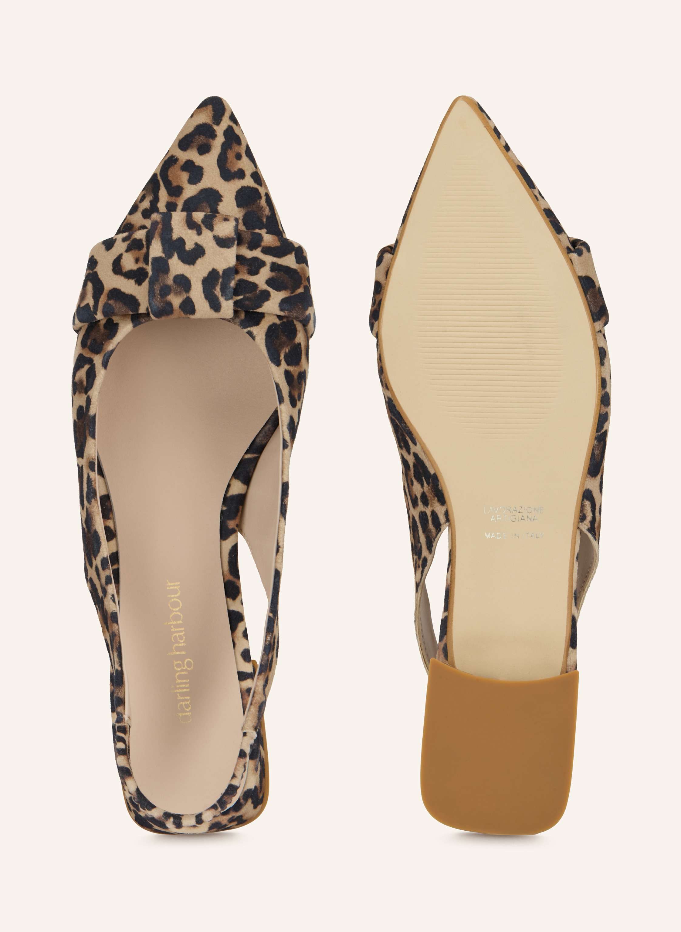 Thumbnail - Darling Harbour Slingballerinas braun