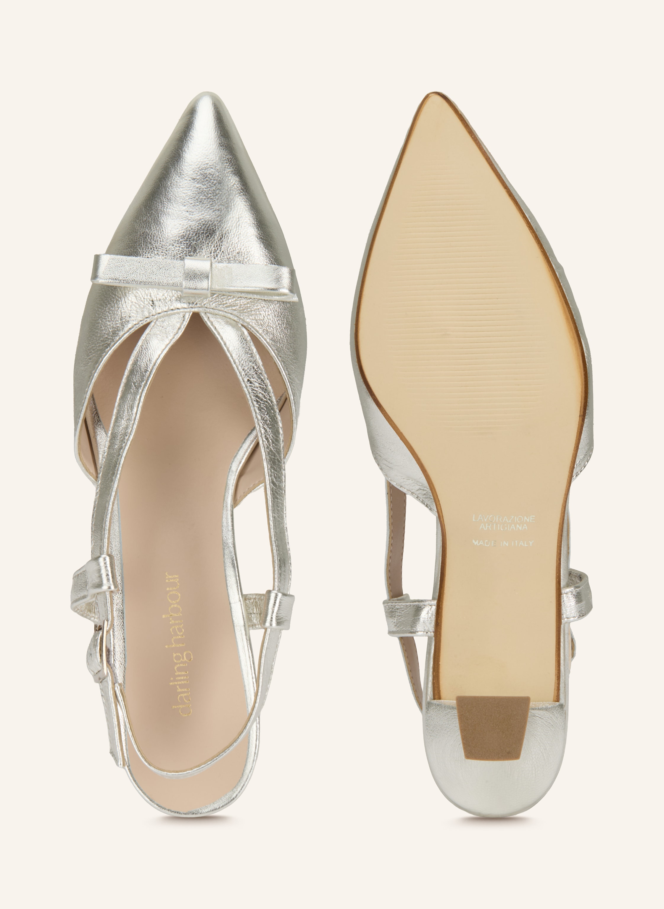 Thumbnail - Darling Harbour Slingpumps gold