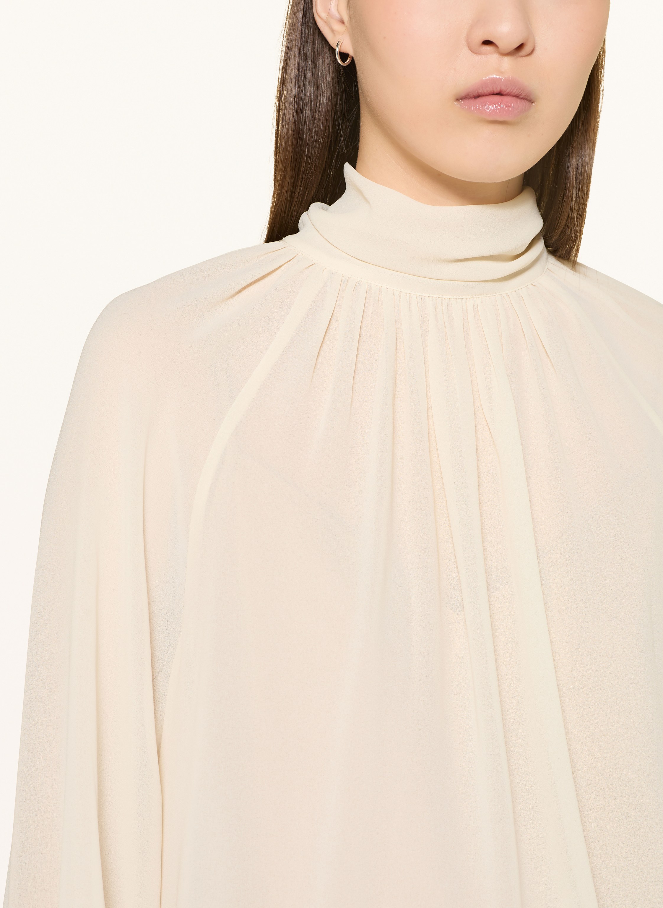 Thumbnail - Vince Blusenshirt Mit Volants weiss