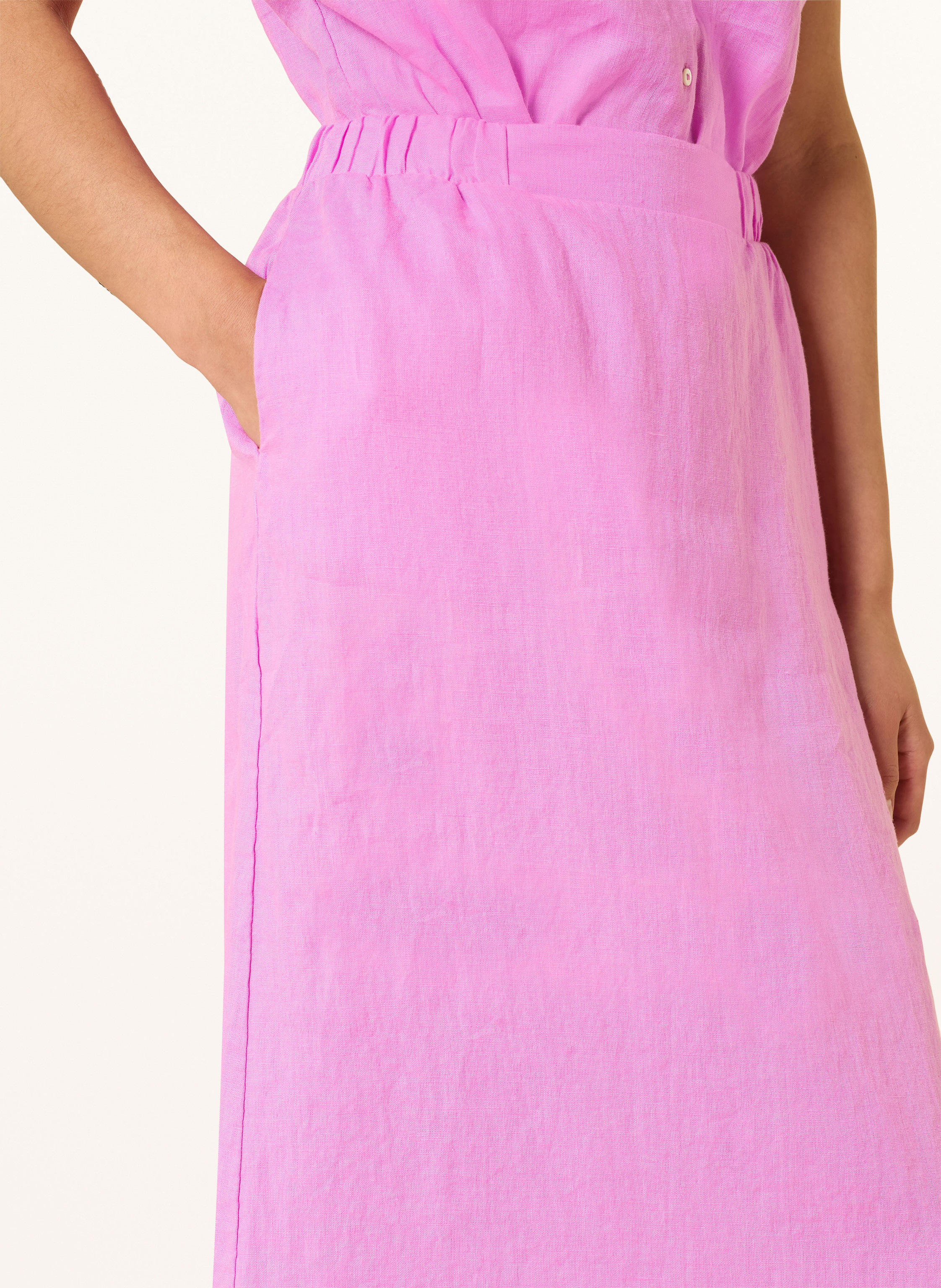 Thumbnail - Tonno & Panna Leinenrock pink