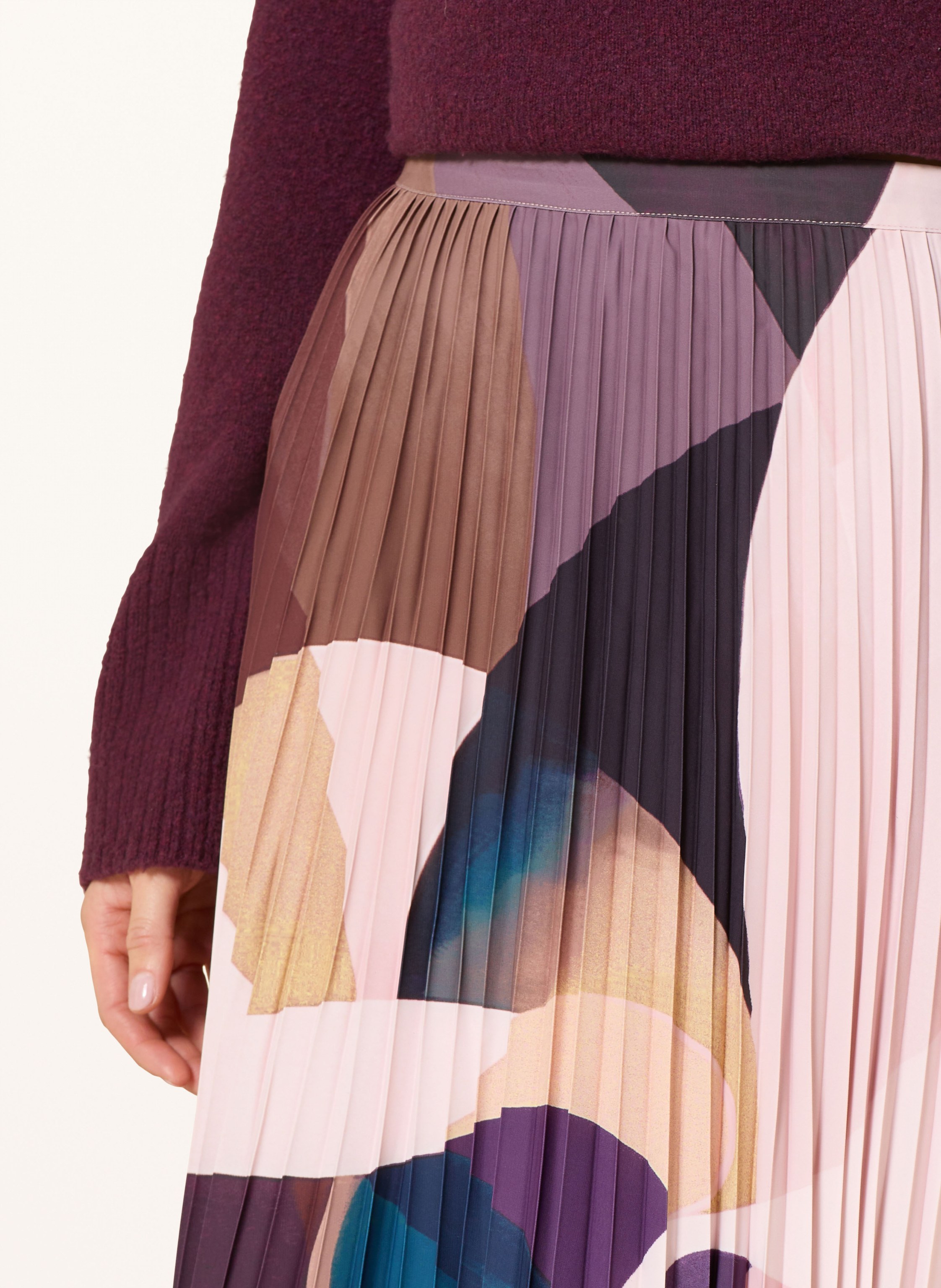 Thumbnail - Phase Eight Plisseerock Elmina lila