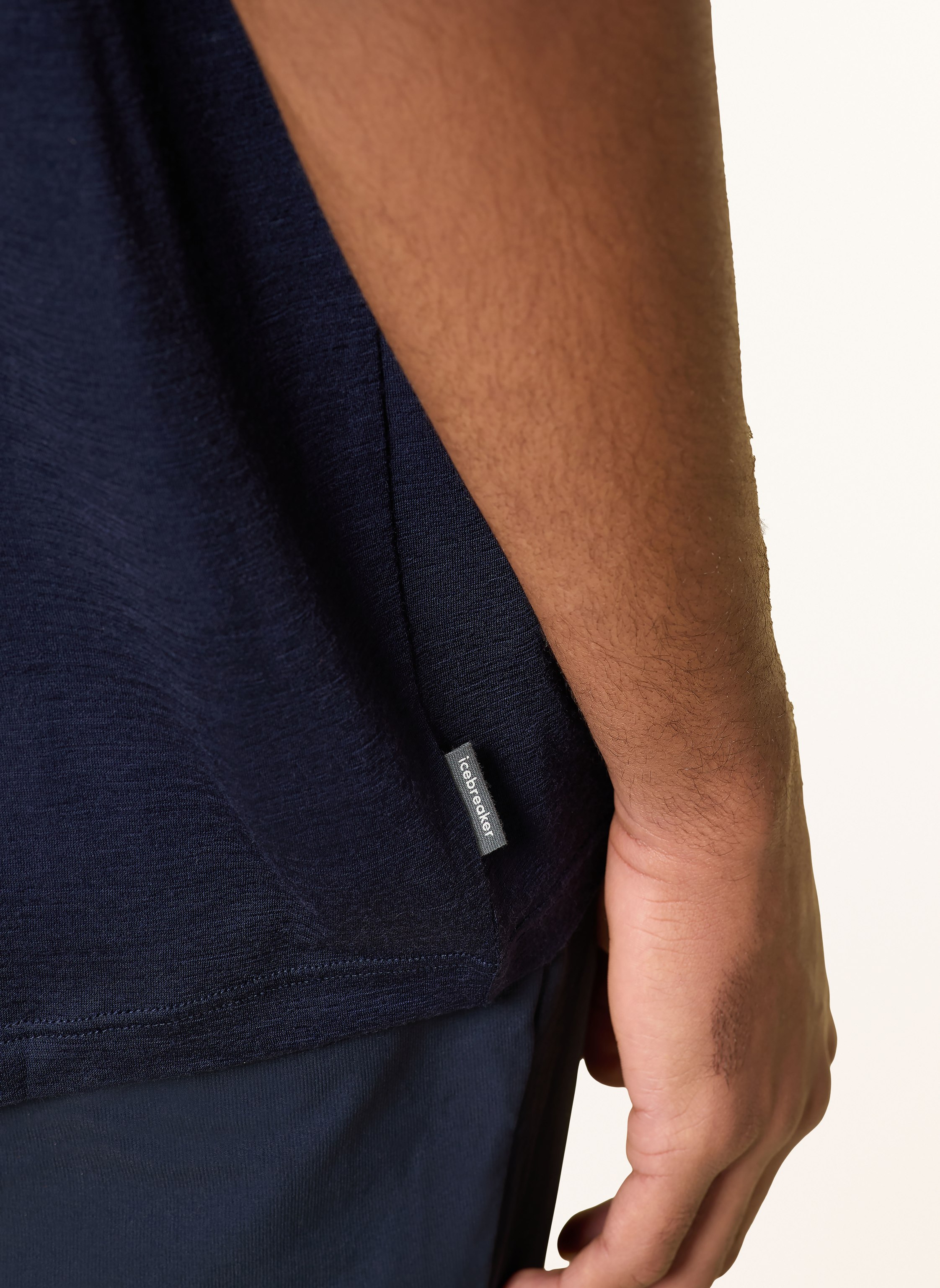 Thumbnail - Icebreaker T-Shirt Aus Merinowolle blau