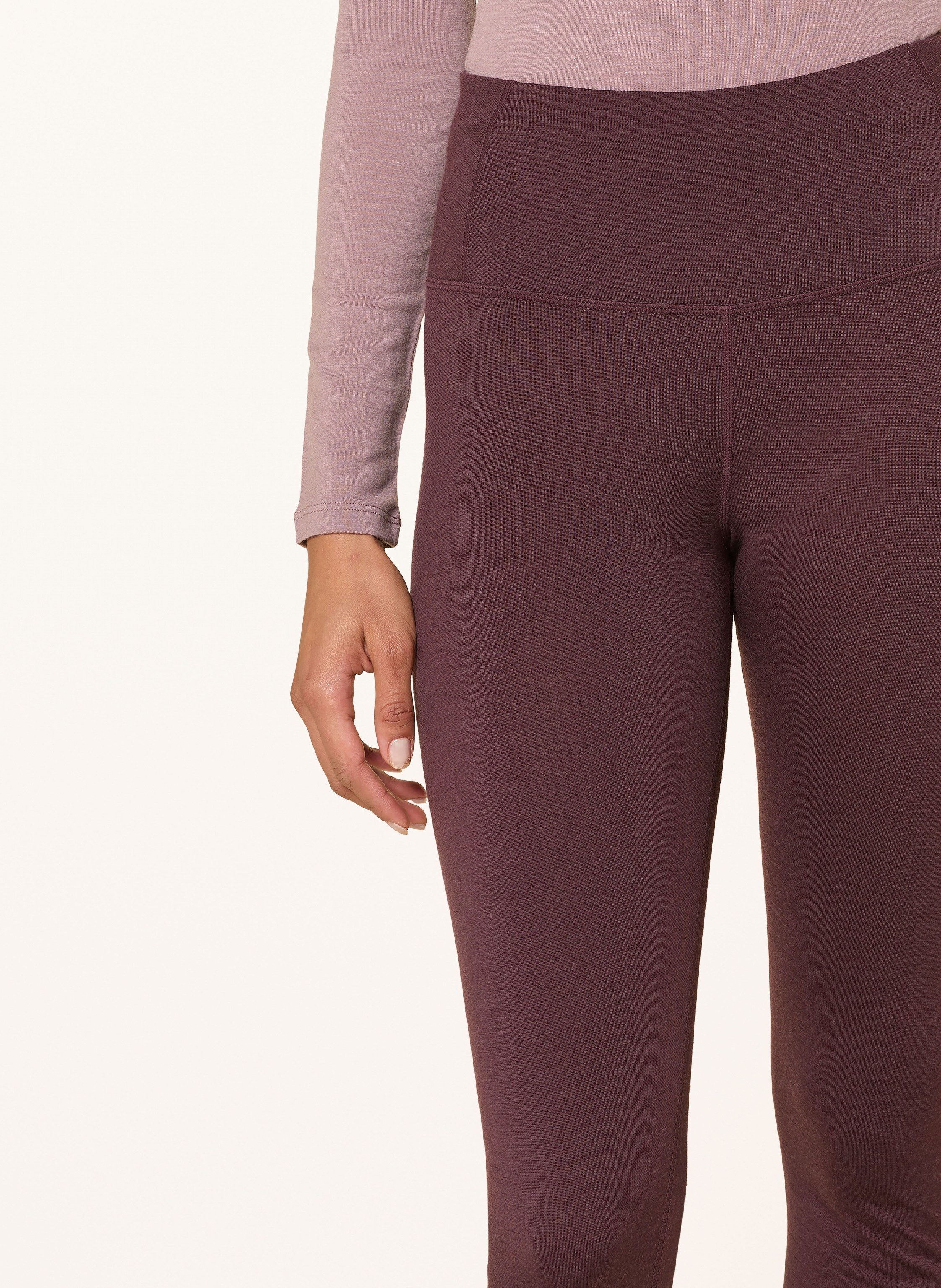 Thumbnail - Icebreaker Funktionswäsche-Hose Merino 260 Vertex Aus Merinowolle beige