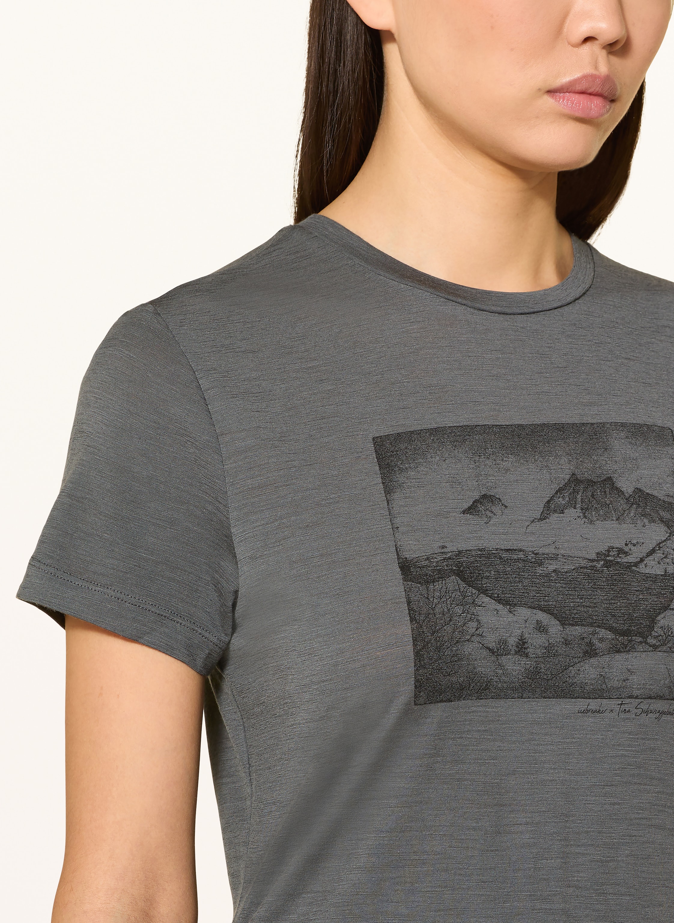 Thumbnail - Icebreaker T-Shirt Merino 150 Tech Lite™ schwarz