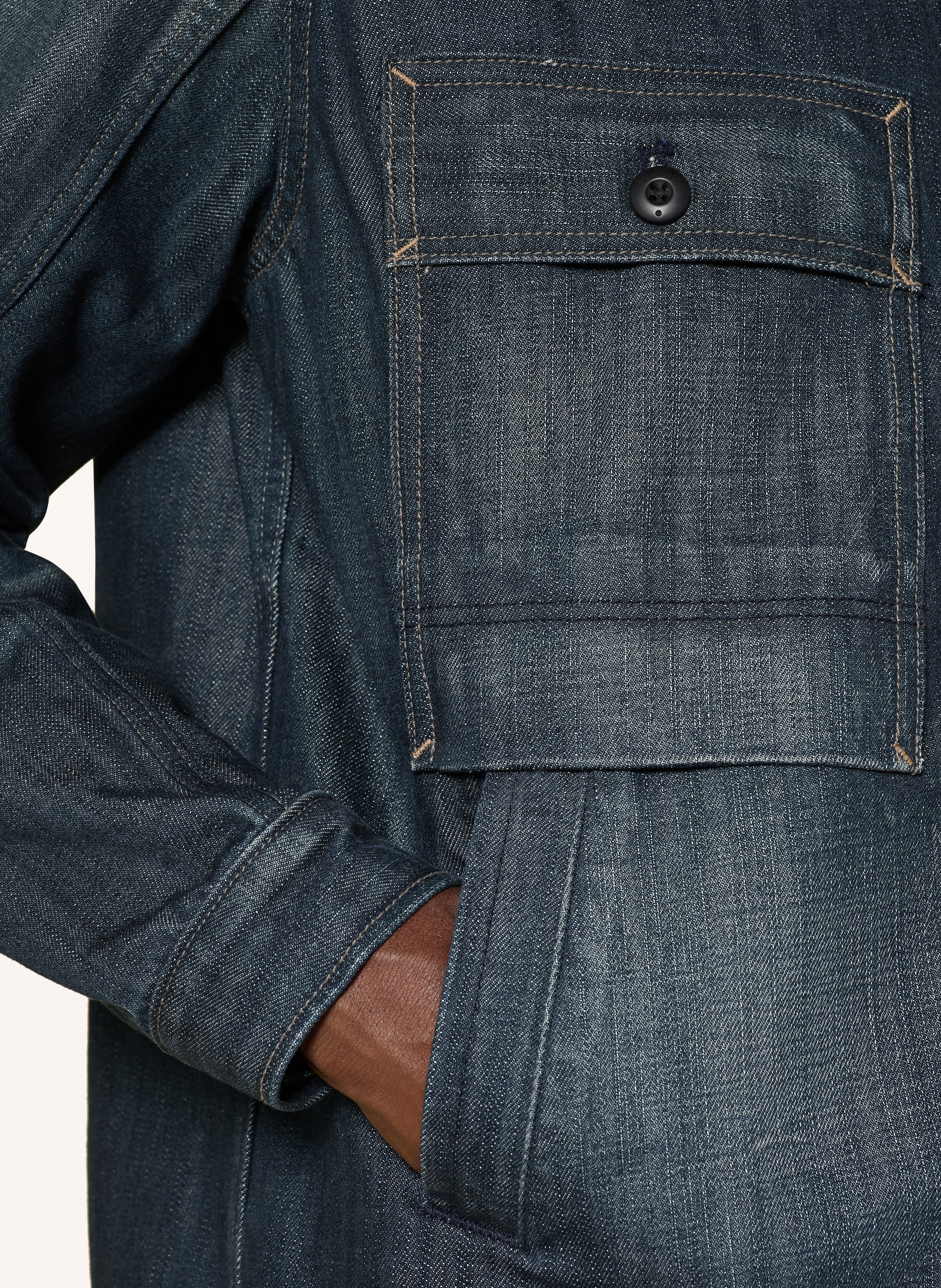 Thumbnail - G-Star Jeans-Overjacket Mosa blau