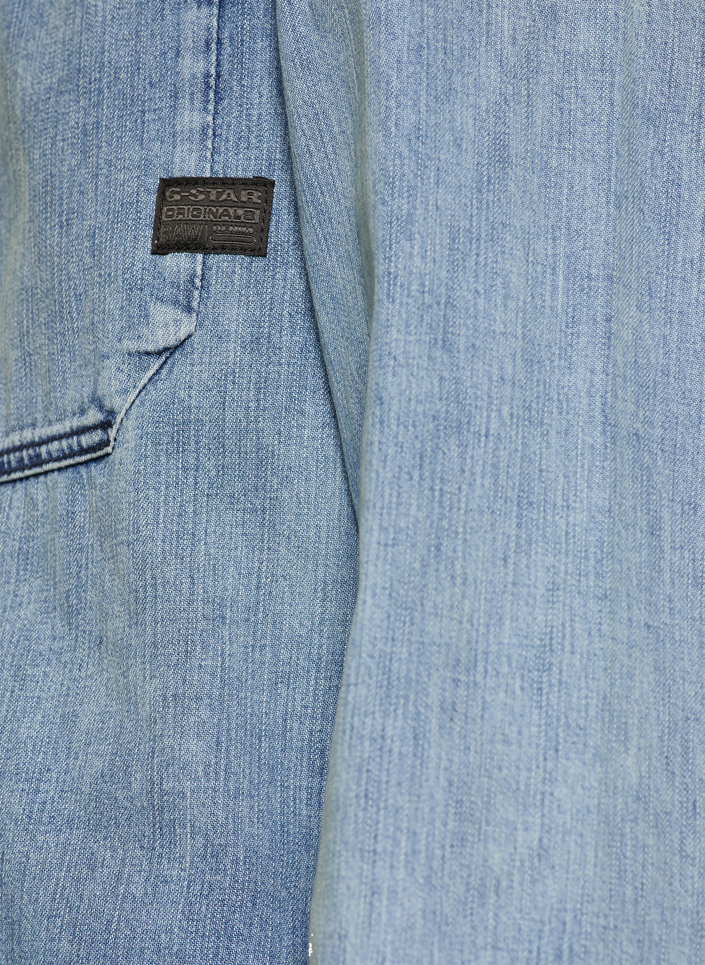 Thumbnail - G-Star Jeanshemd Regular Fit blau