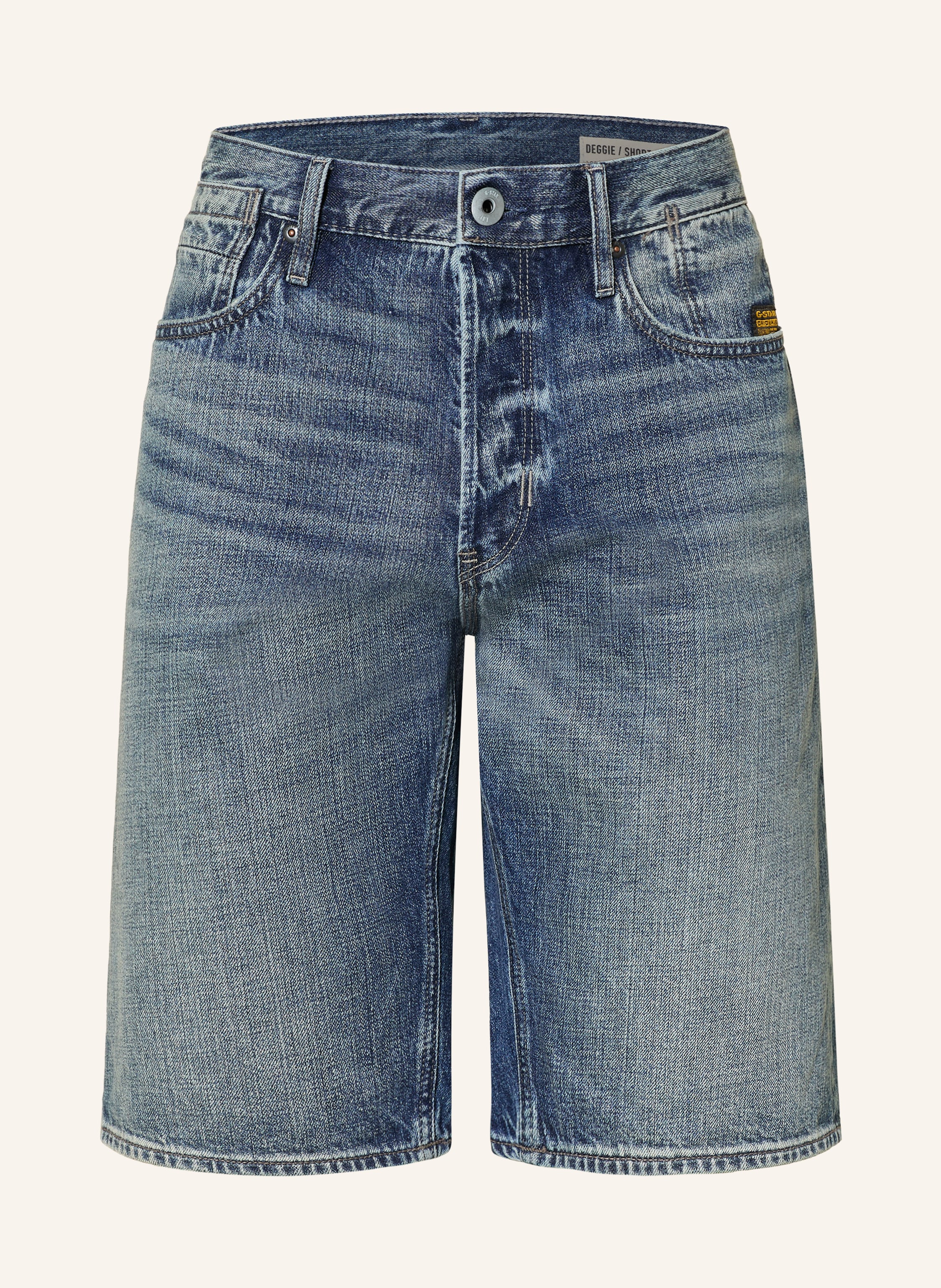 G-Star Jeansshorts Deggie blau