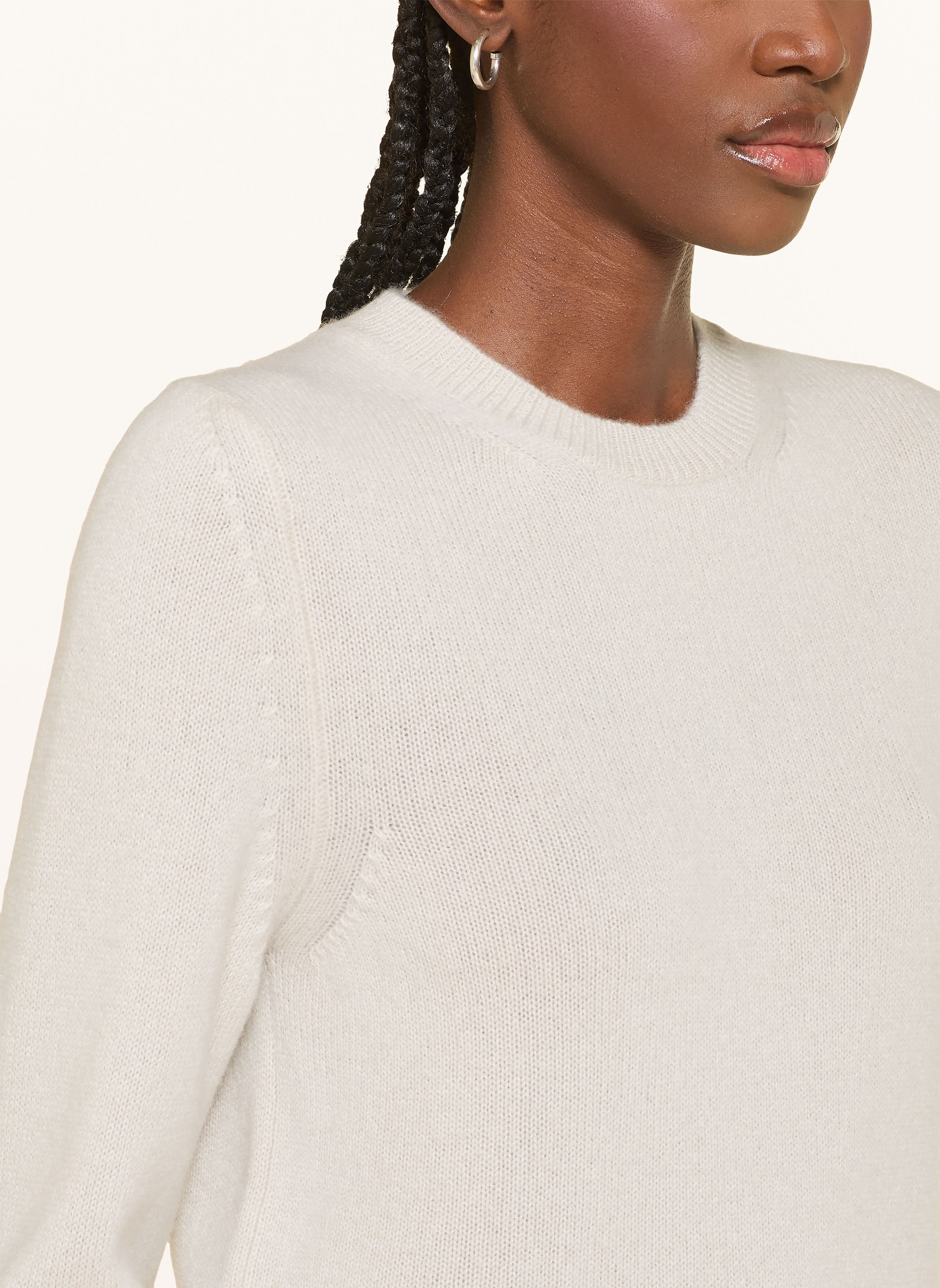 Thumbnail - Lunaria Cashmere Pullover Aus Cashmere beige