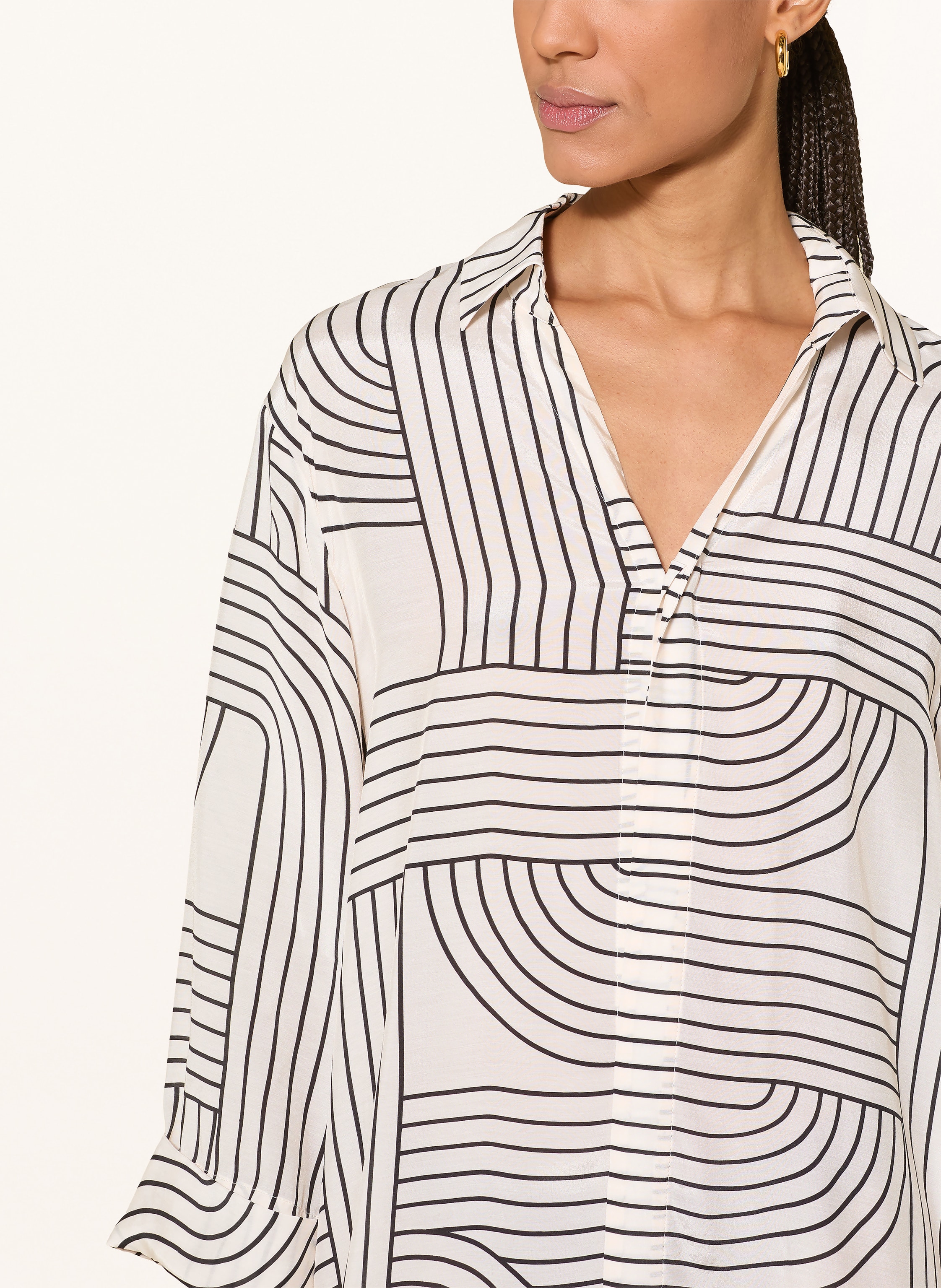 Thumbnail - Watercult Strandkleid Line Set Mit 3/4-Arm beige