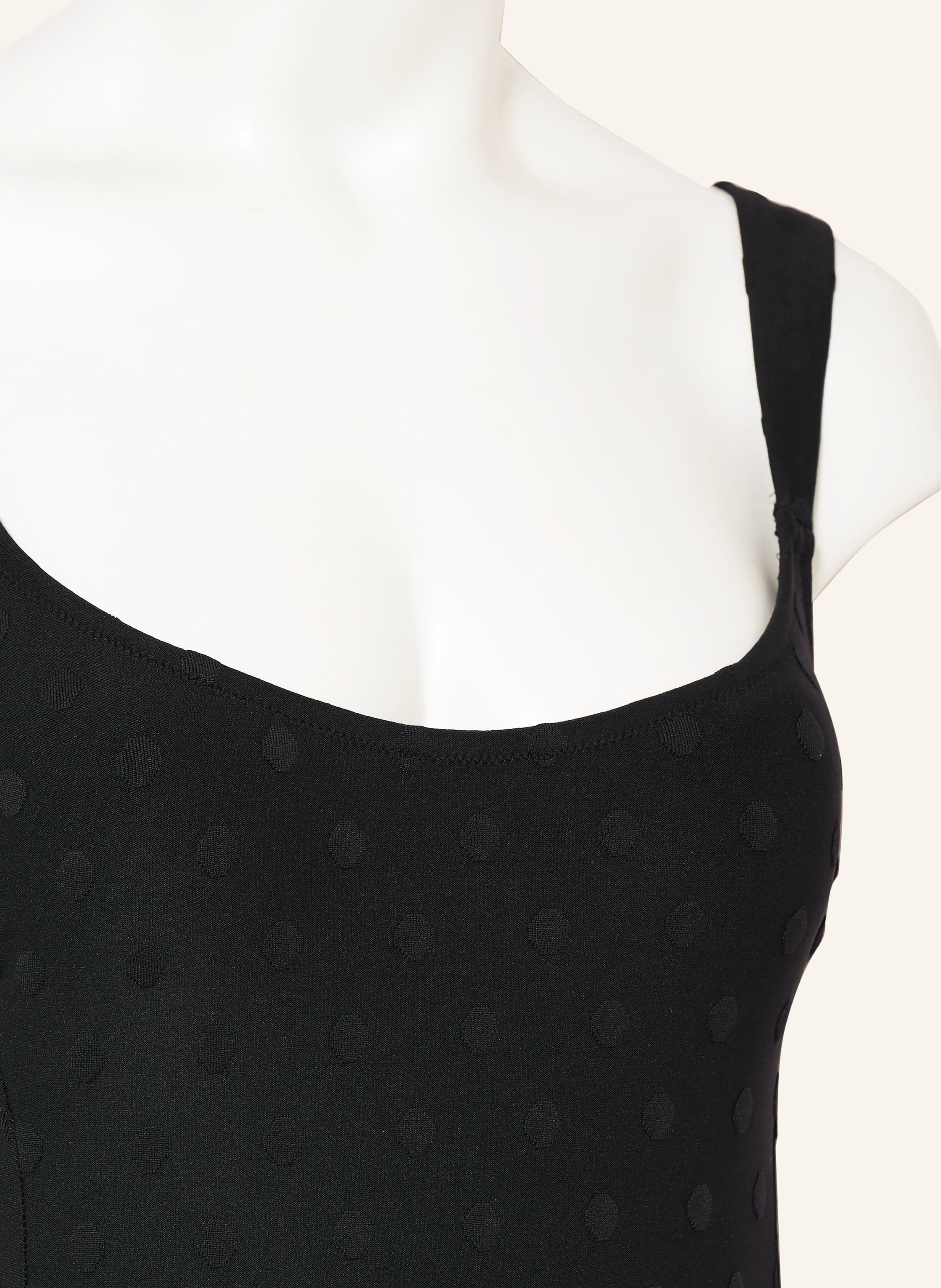 Thumbnail - Watercult Badeanzug Modern Dots schwarz