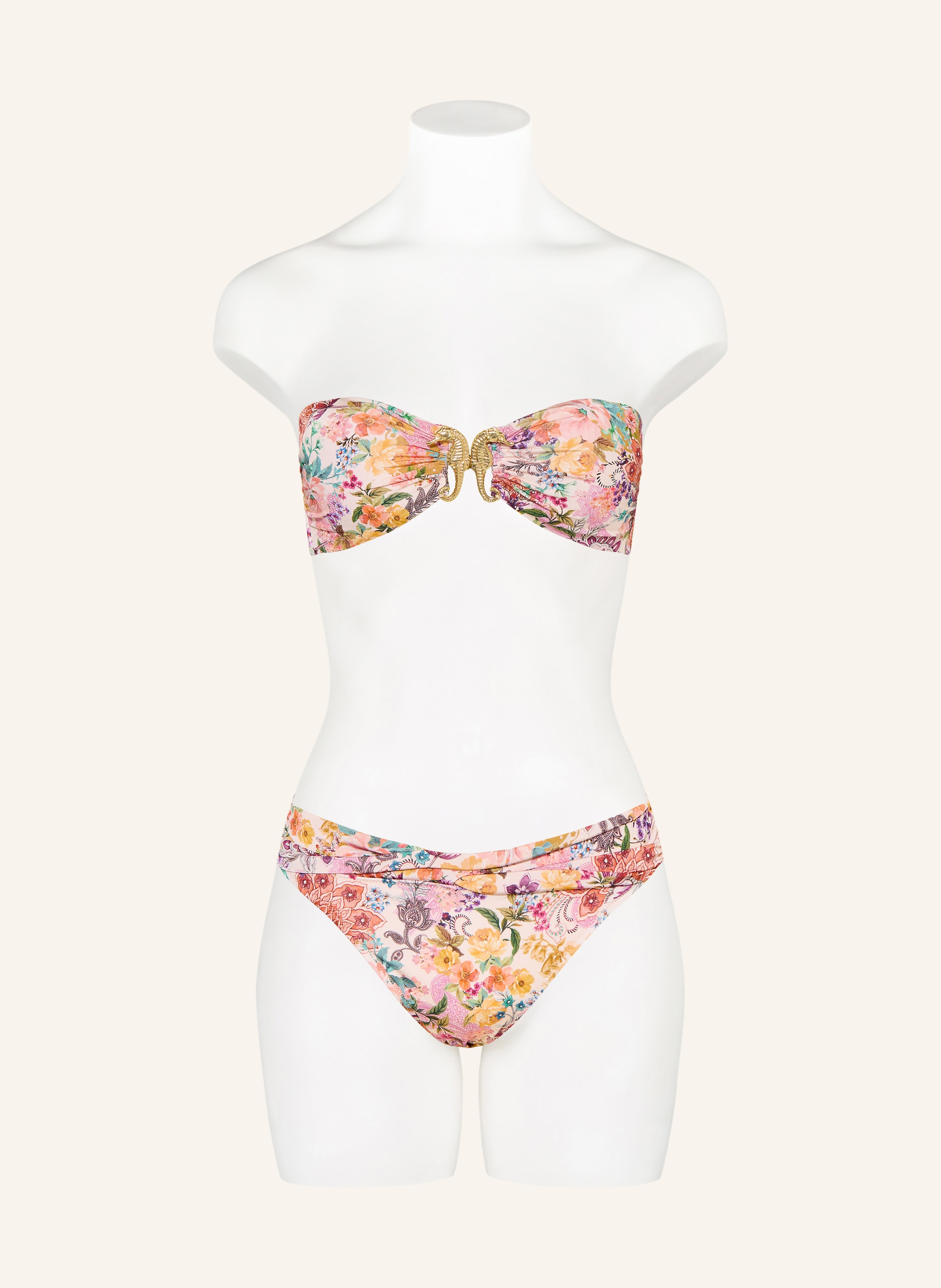Thumbnail - Watercult Bandeau-Bikini-Top Pretty Boho rosa