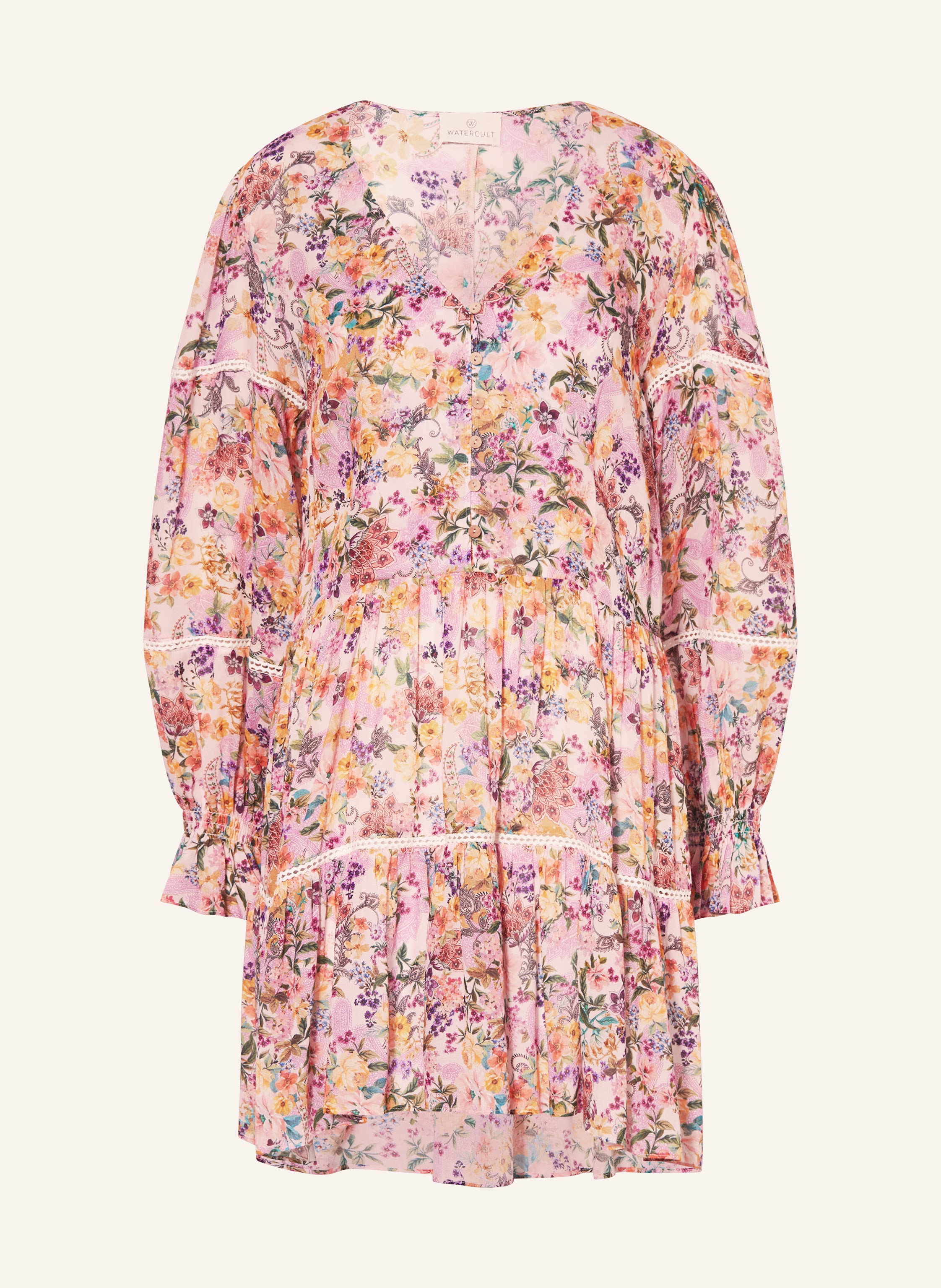 Watercult Strandkleid Pretty Boho rosa