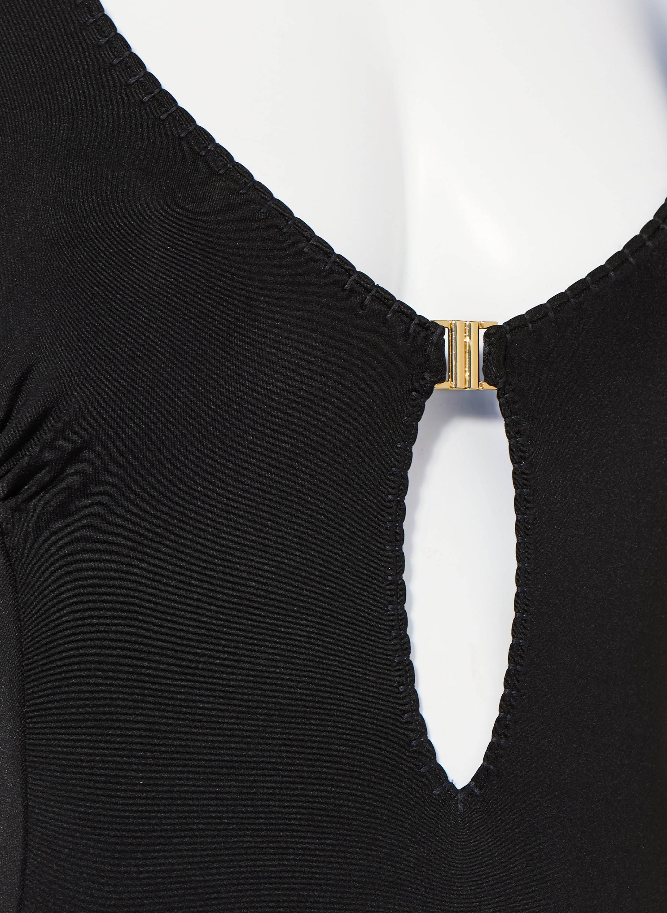 Thumbnail - Watercult Badeanzug Crafted Essentials Mit Cut-Out schwarz