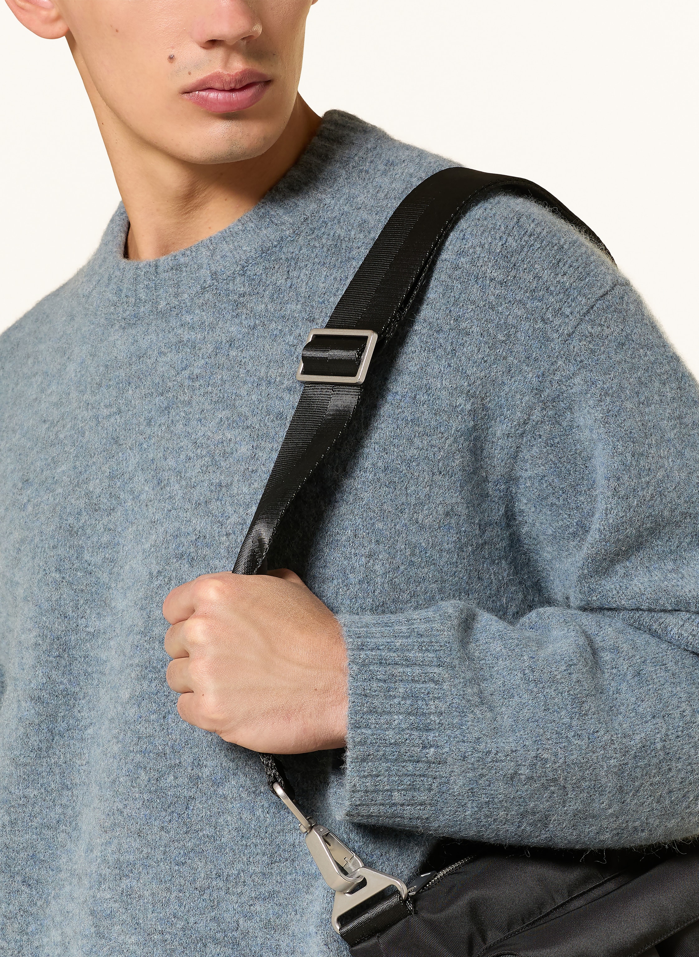 Thumbnail - Cos Pullover Mit Alpaka blau