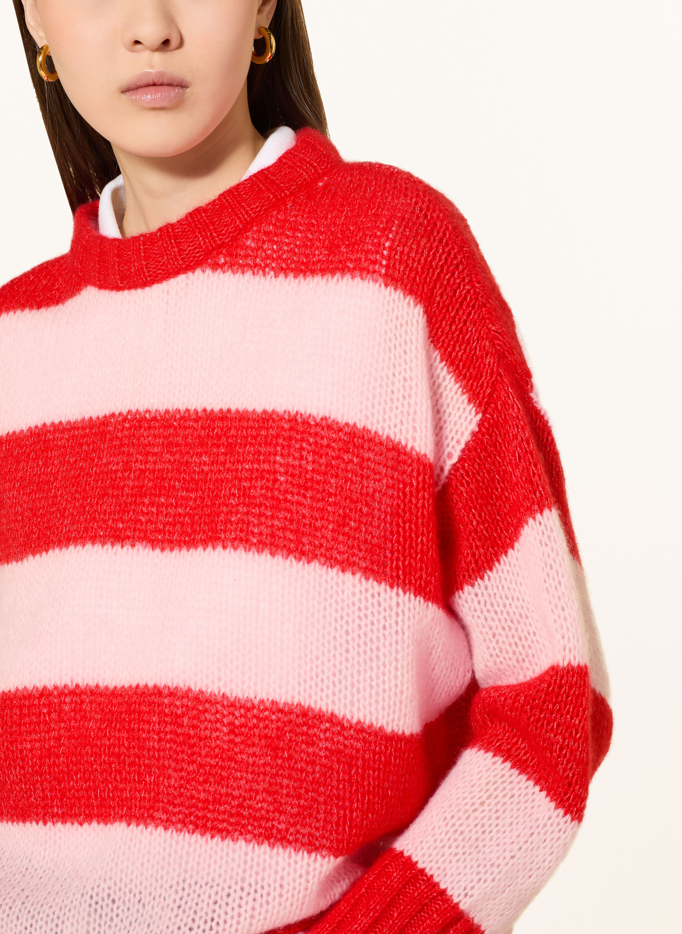 Thumbnail - Mrs & Hugs Pullover Mit Cashmere rot