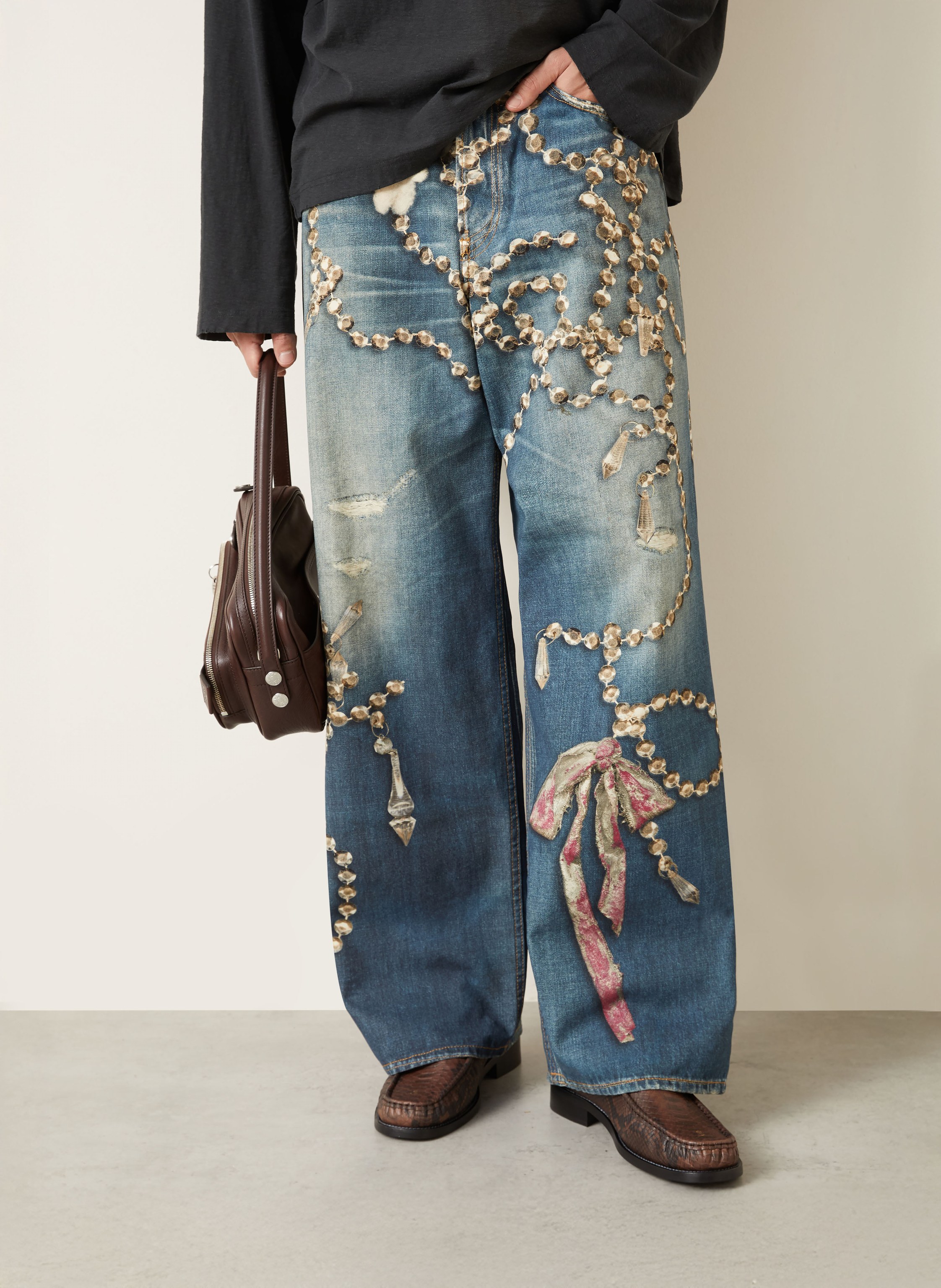 Thumbnail - Acne Studios Jeans Regular Fit blau