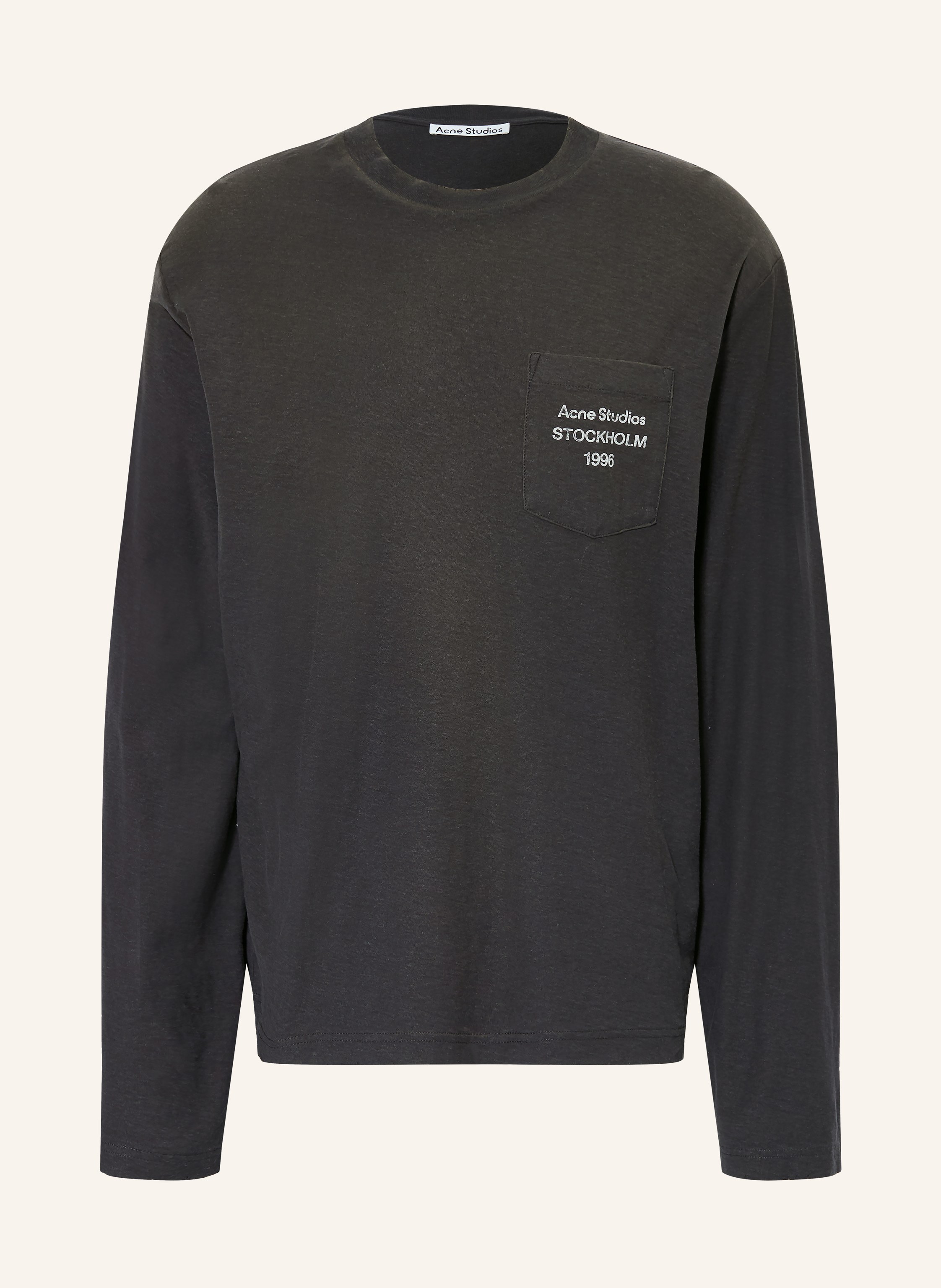 Acne Studios long-sleeved shirt in black