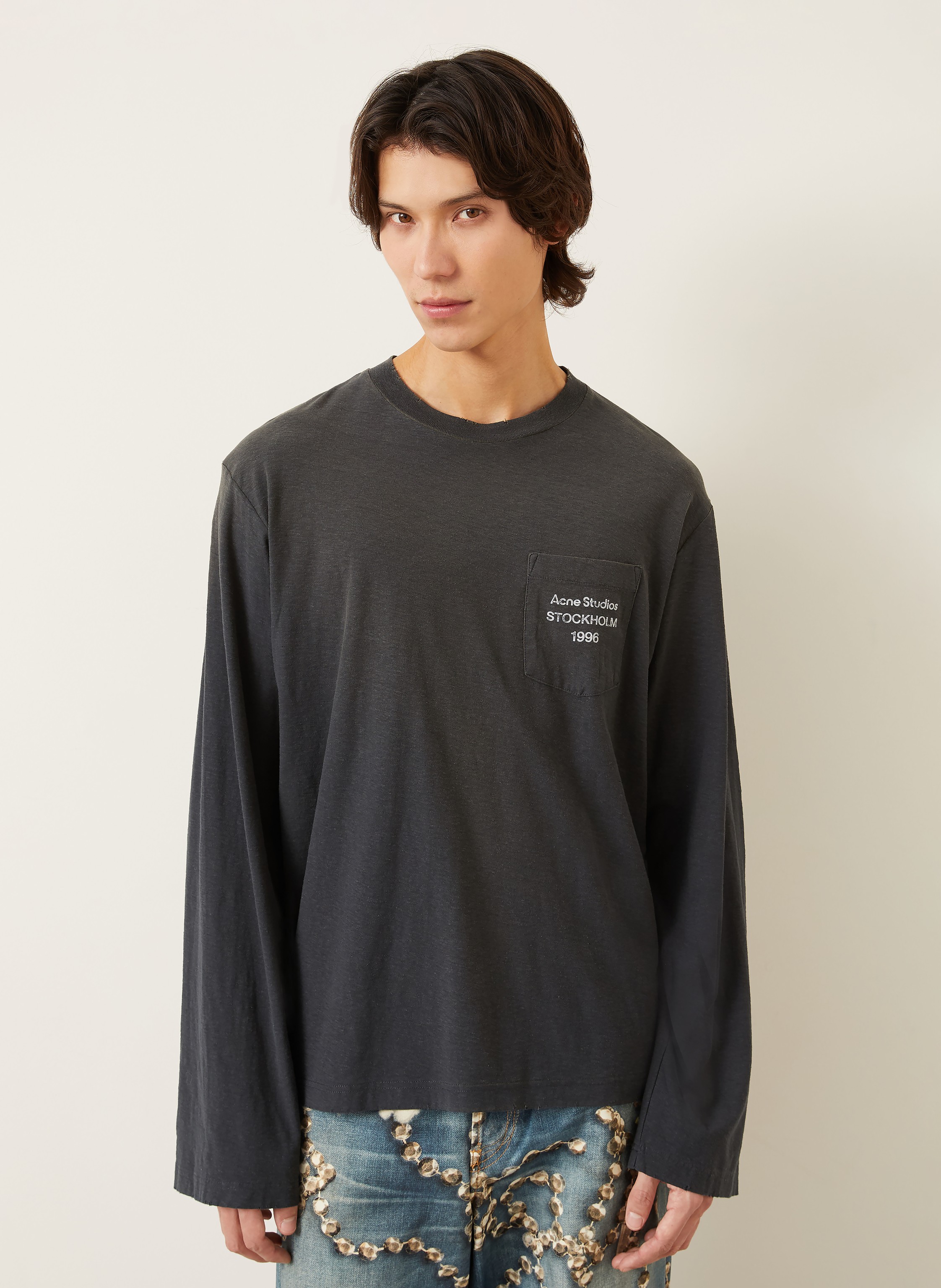 Thumbnail - Acne Studios Longsleeve schwarz