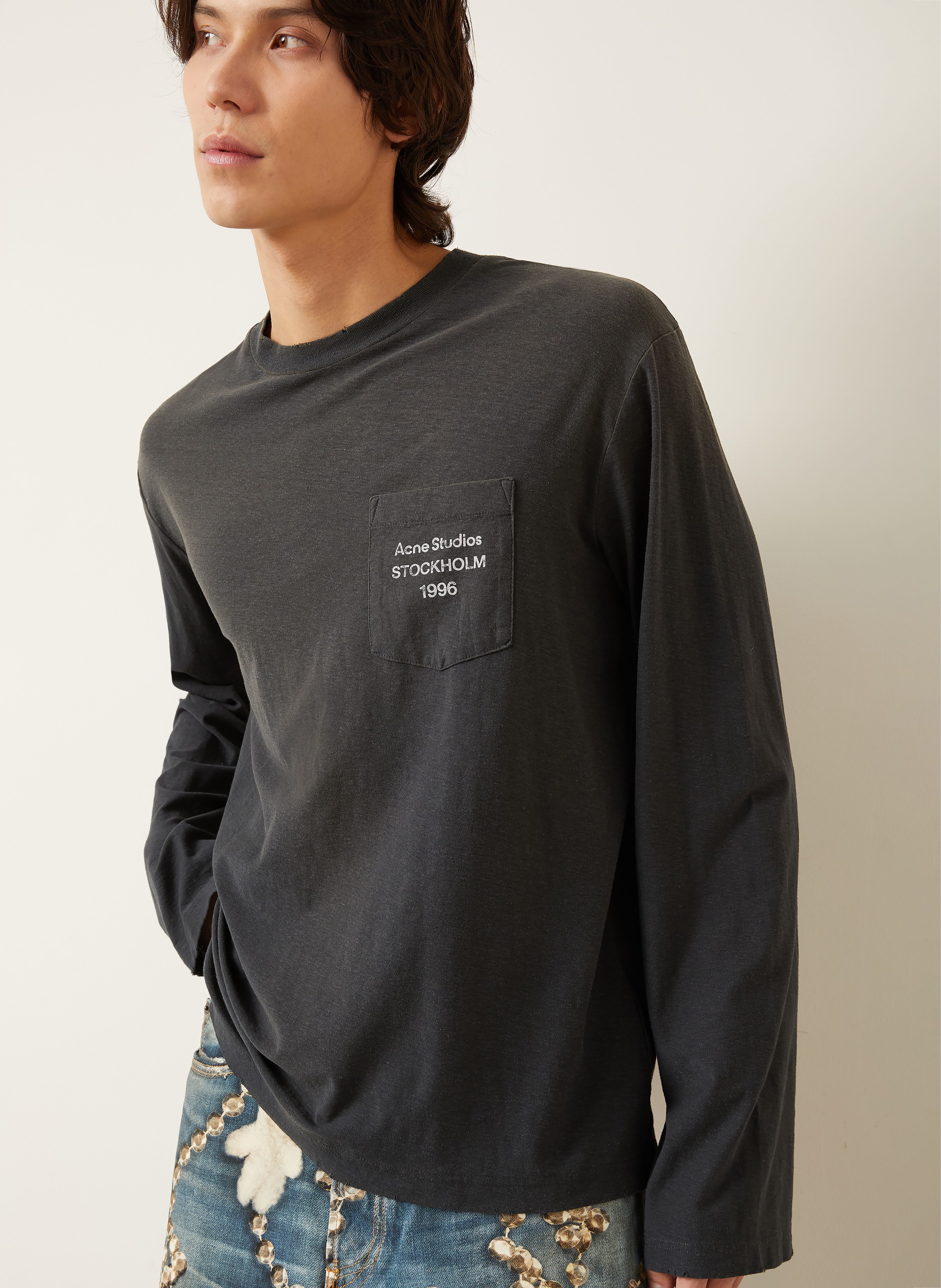Thumbnail - Acne Studios Longsleeve schwarz