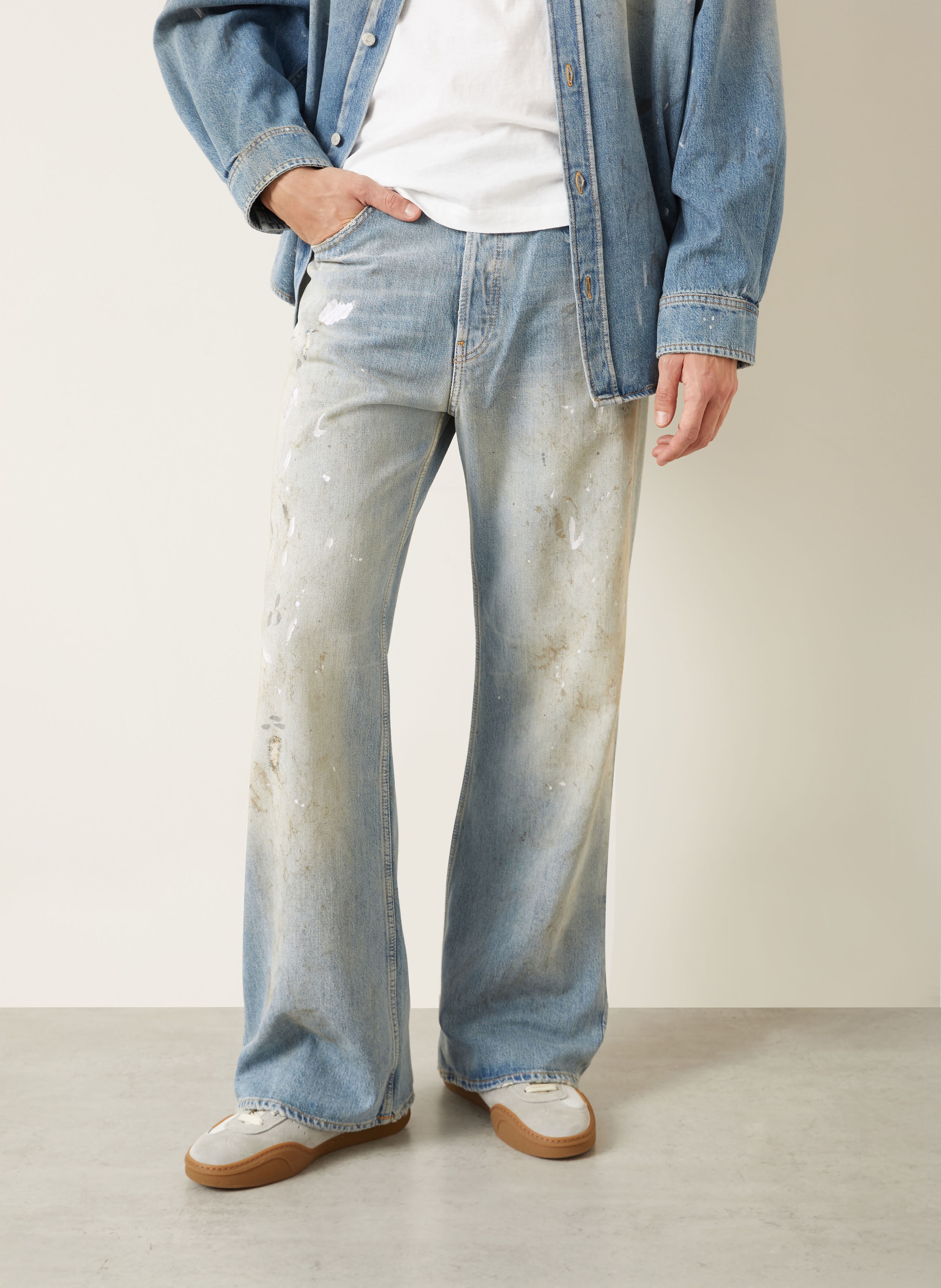 Thumbnail - Acne Studios Jeans Regular Fit blau