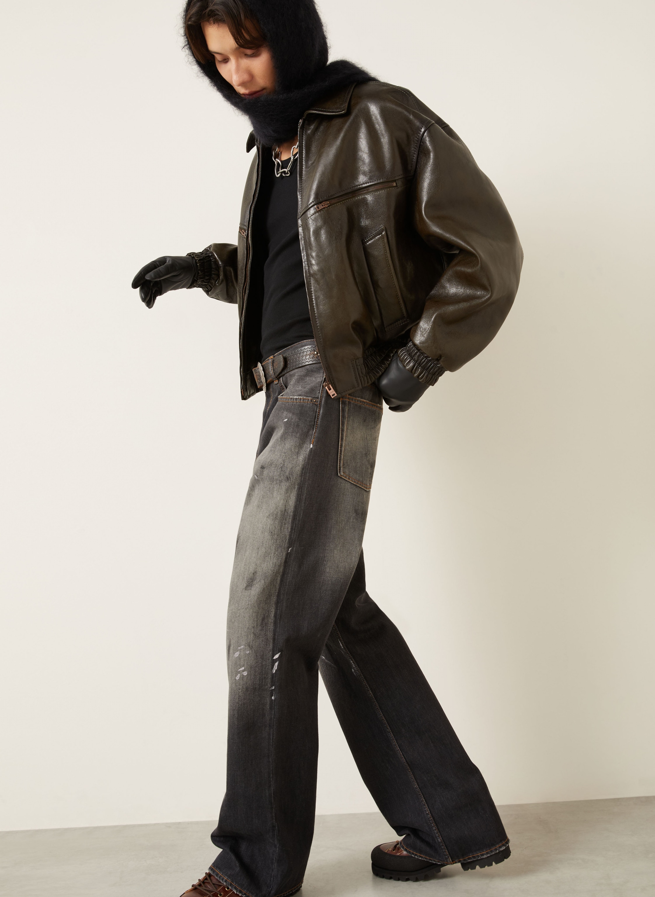 Thumbnail - Acne Studios Jeans Regular Fit schwarz