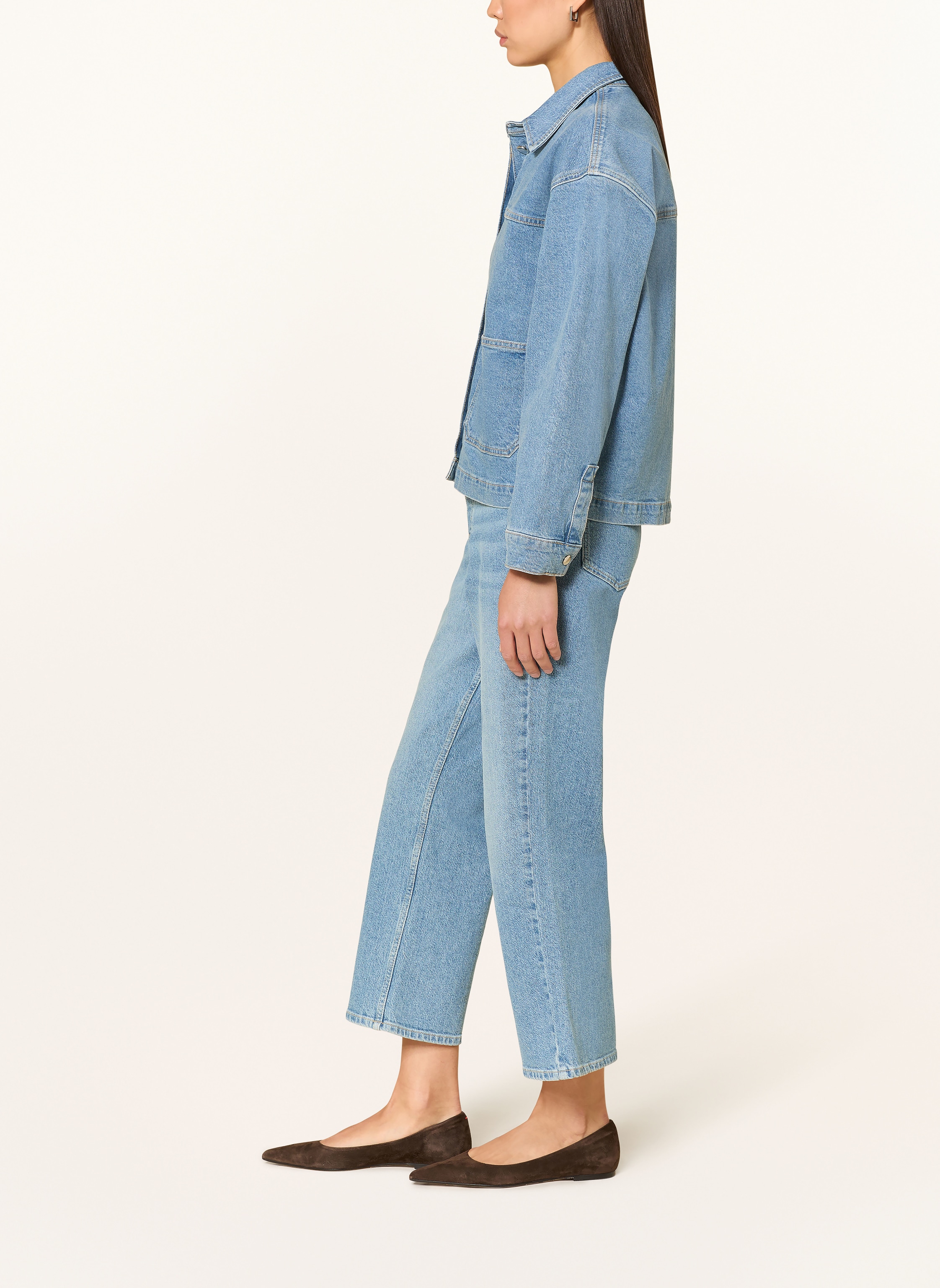 Thumbnail - Comma Straight Jeans blau