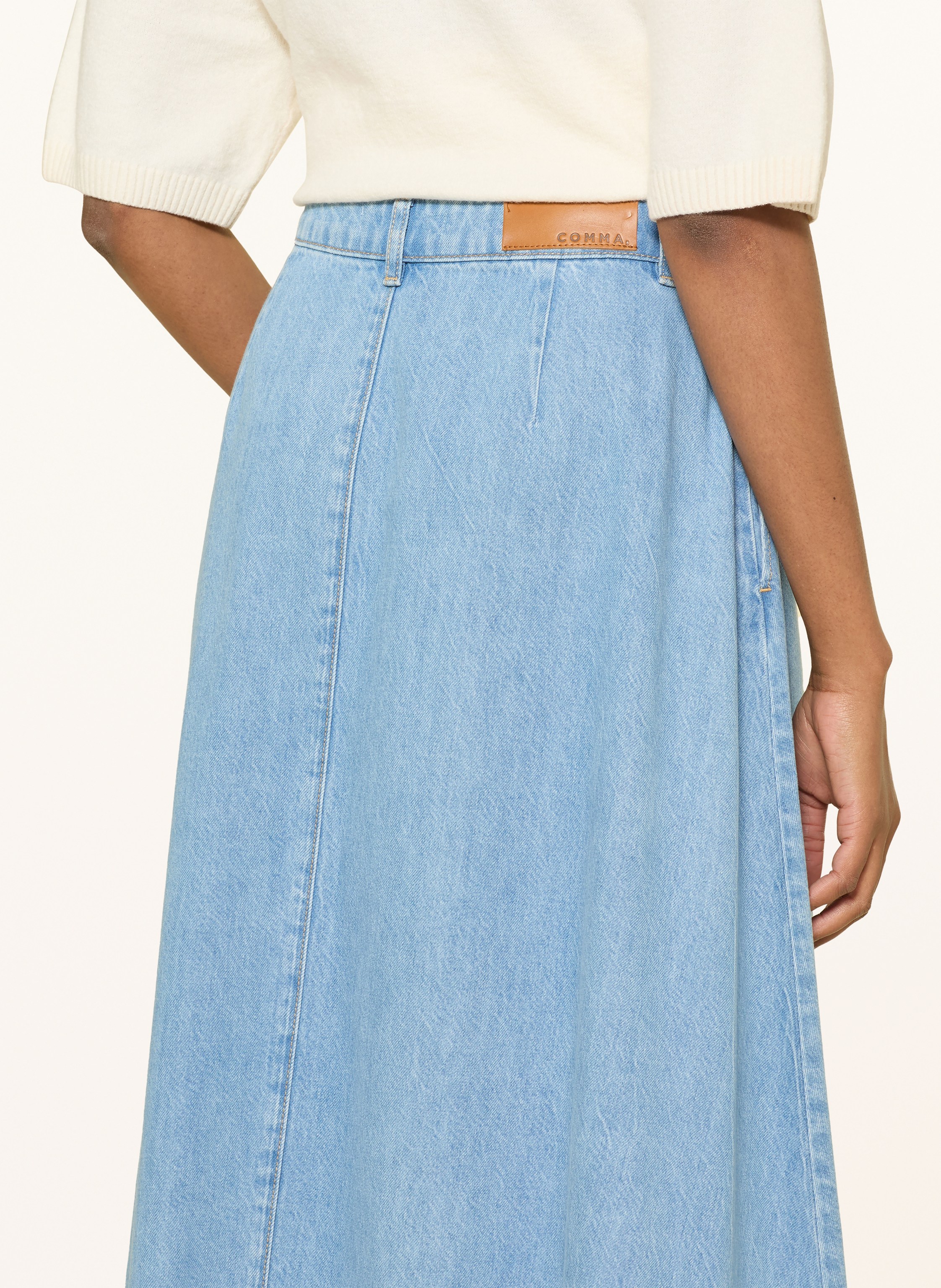 Thumbnail - Comma Jeansrock blau