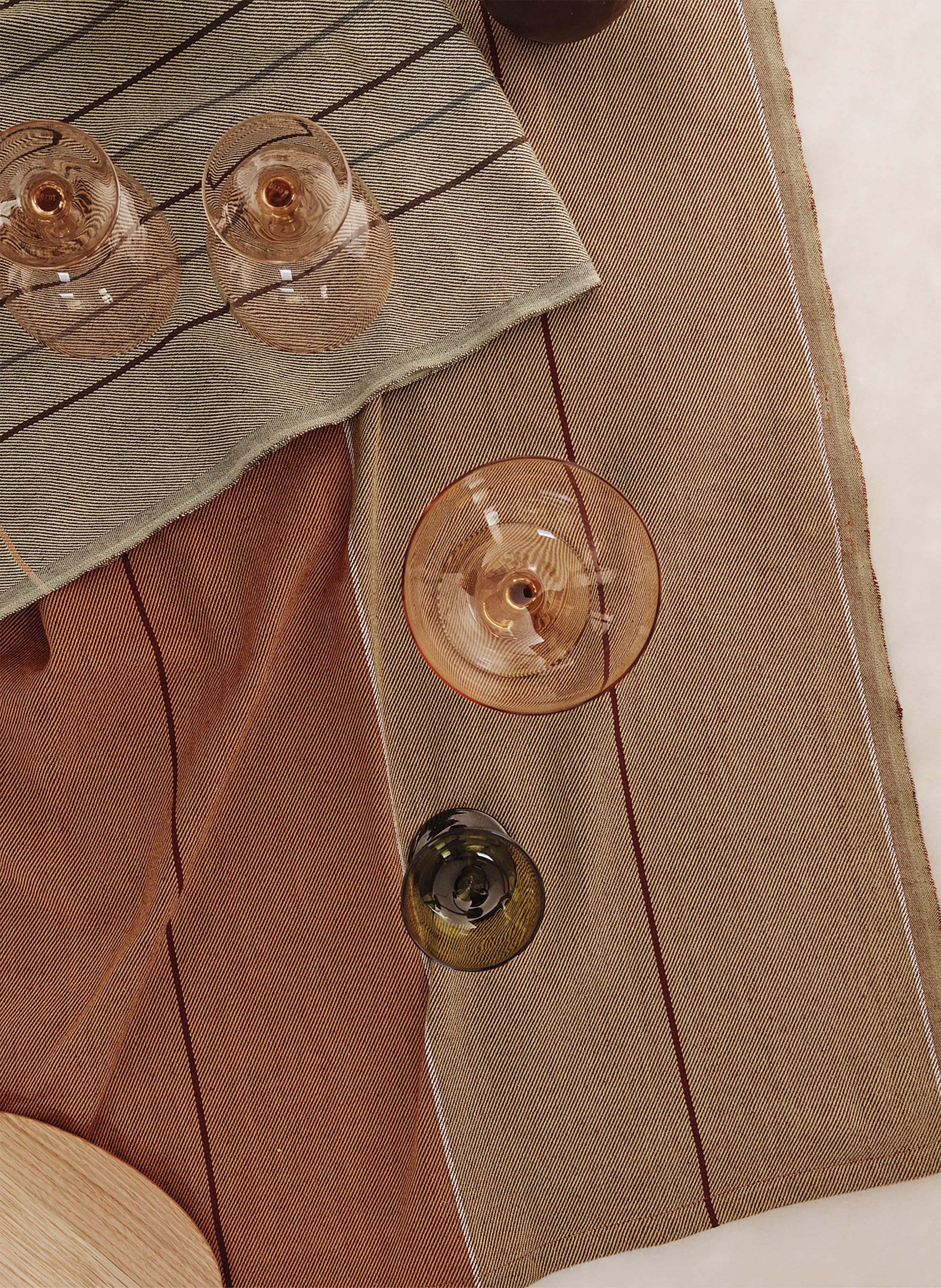 Thumbnail - Ferm Living 2er-Set Geschirrtücher braun