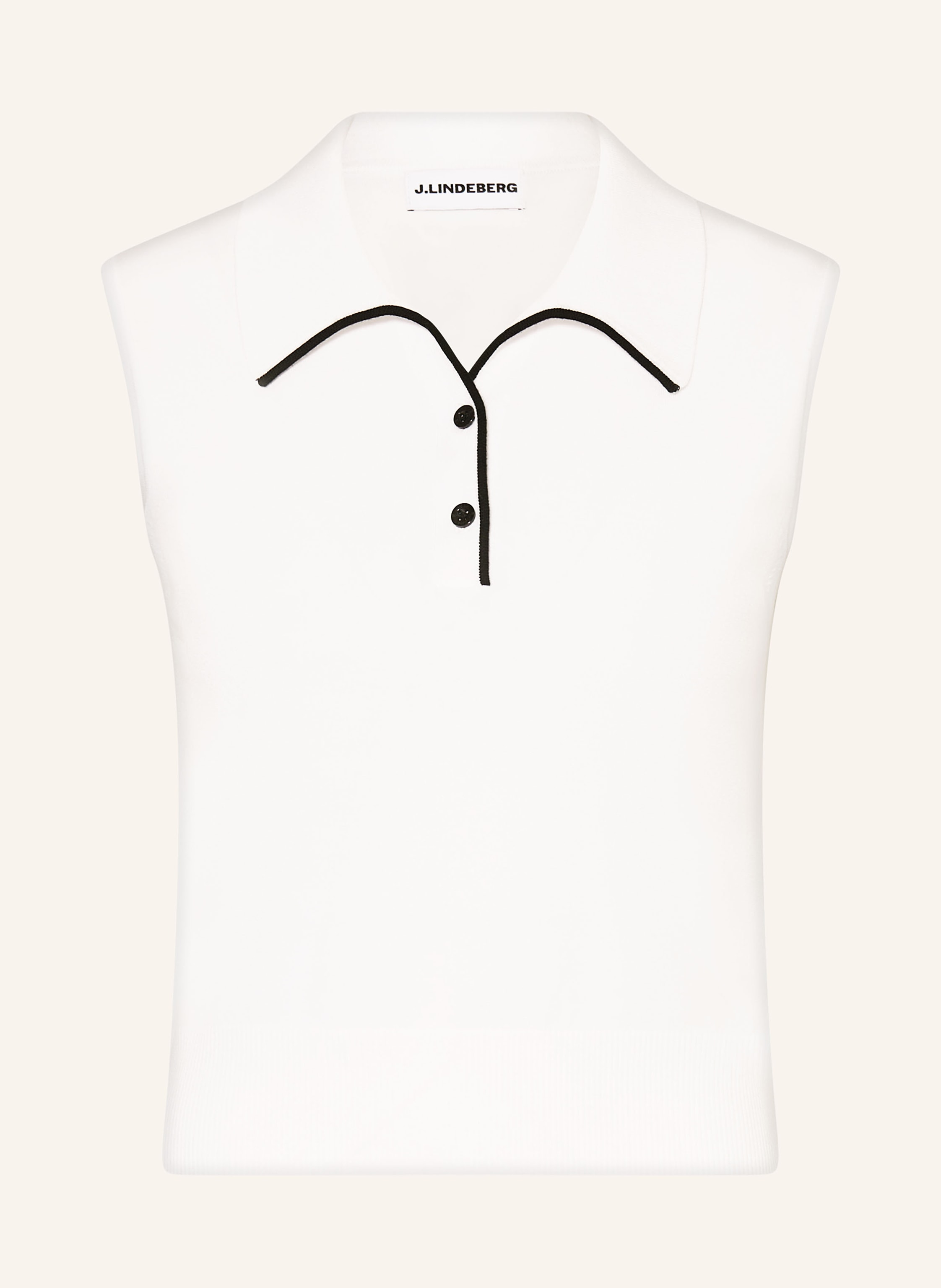 J.Lindeberg Funktions-Poloshirt weiss