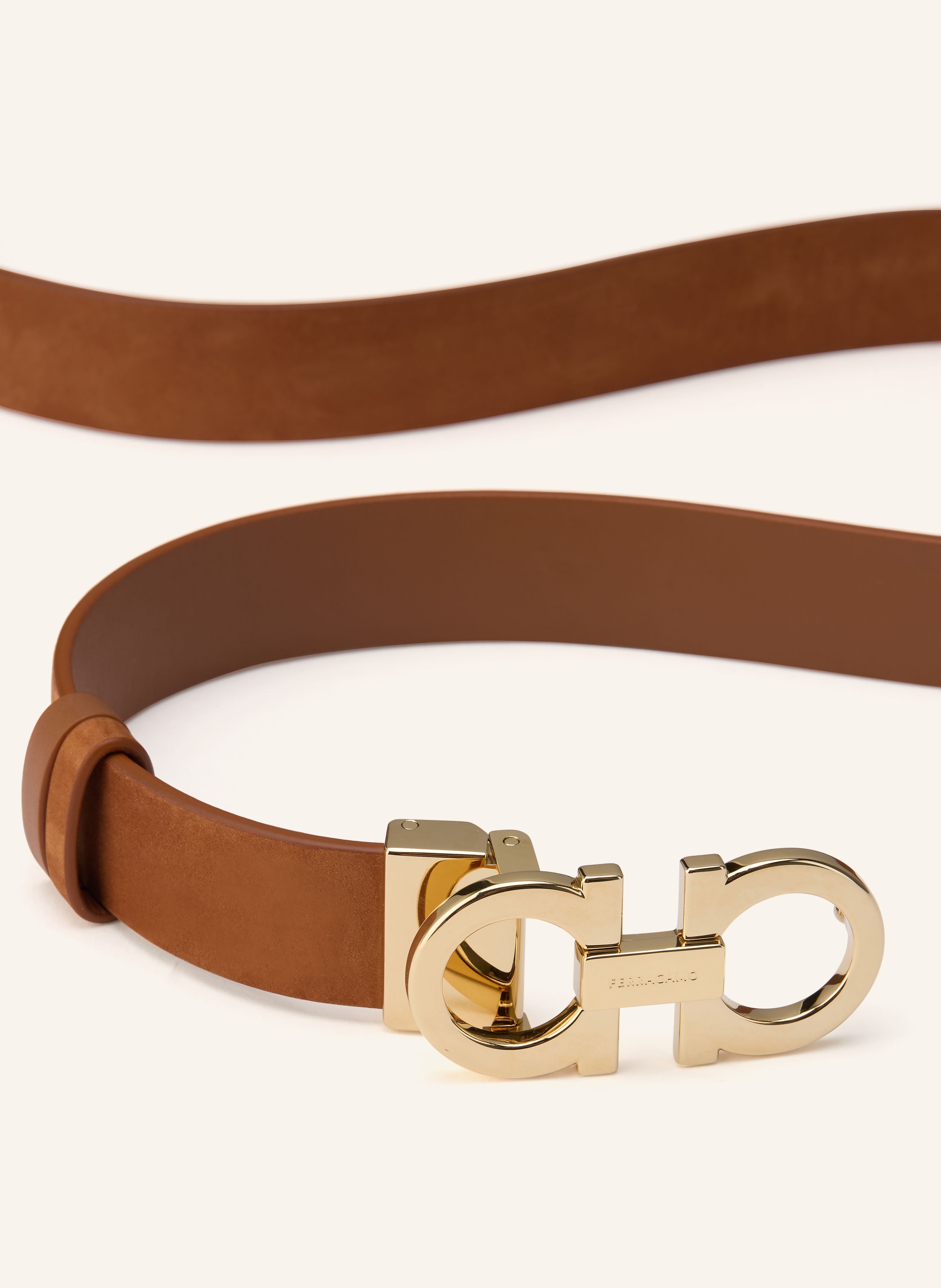 Thumbnail - Ferragamo Ledergürtel Zum Wenden braun